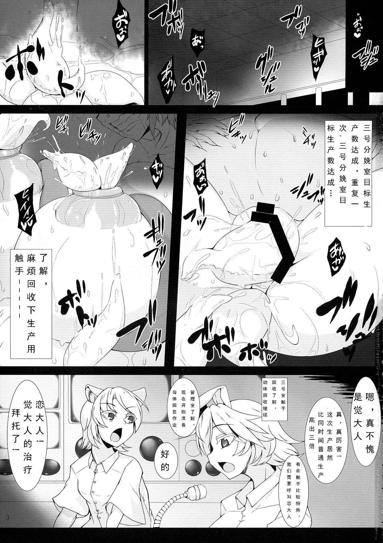 (Kouroumu 10) [Hadairo Rooibos Tea (Pandain)] Shokushu Chireiden 3 ~Komeiji Koishi no Sakusei Chiryou~ (Touhou Project) [Chinese] [可乐个人汉化]