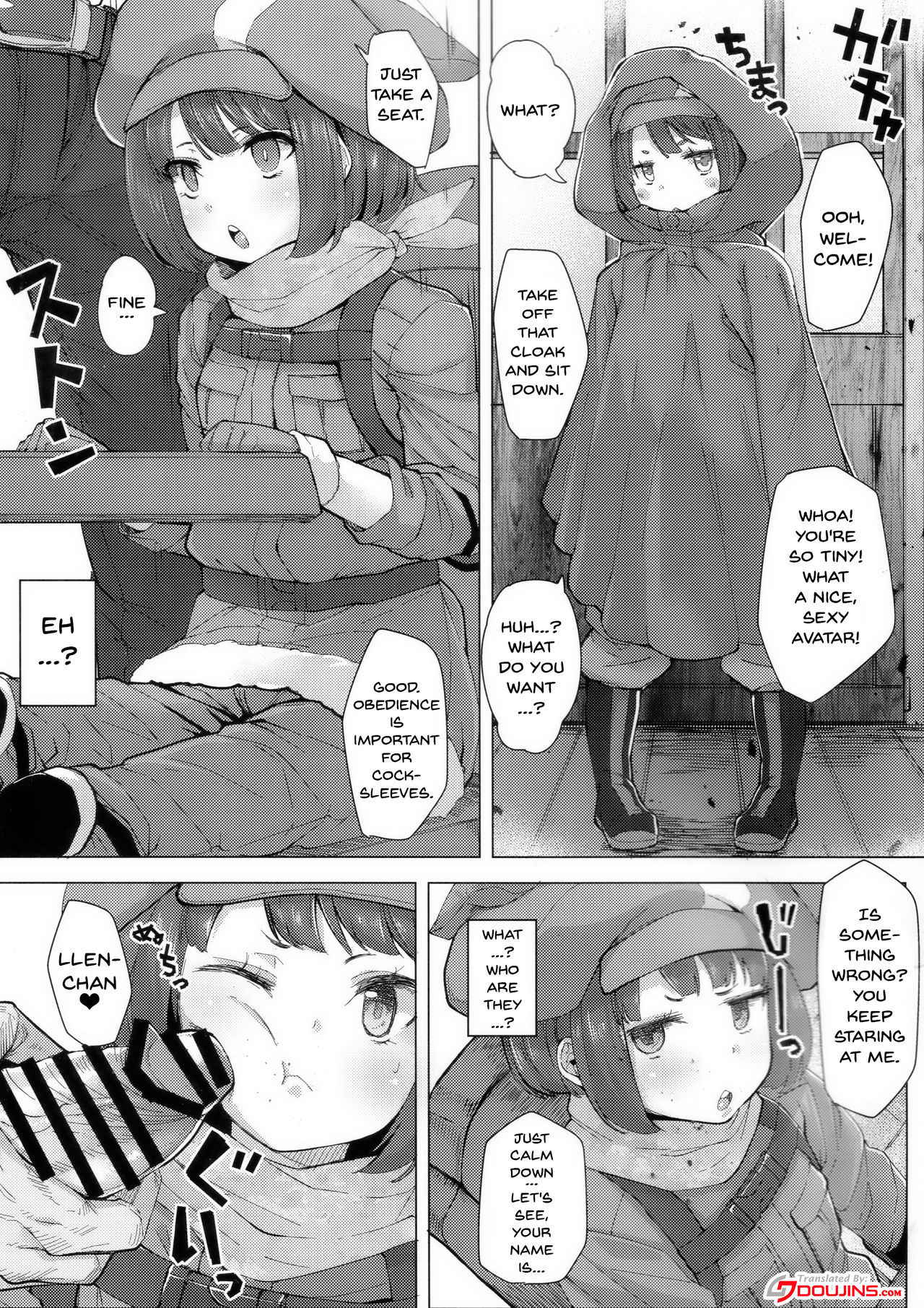 (Puniket 37SP) [Batten Kariba (mmm)] Llenn-chan Onaho-ka MOD | The Llenn-chan Onahole Mod (Sword Art Online Alternative Gun Gale Online) [English] {Doujins.com}