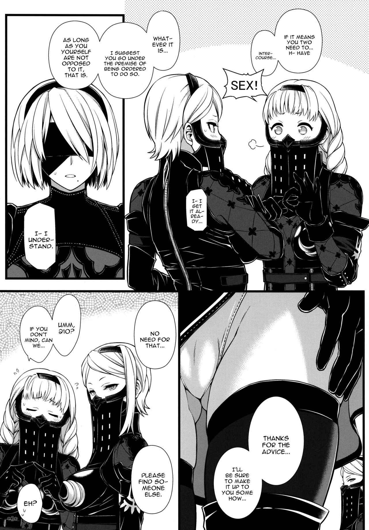 (C92) [Monmo Bokujou (Uron Rei)] Kimi no Egao ga Boku no Hoshi (NieR:Automata) [English] [constantly]