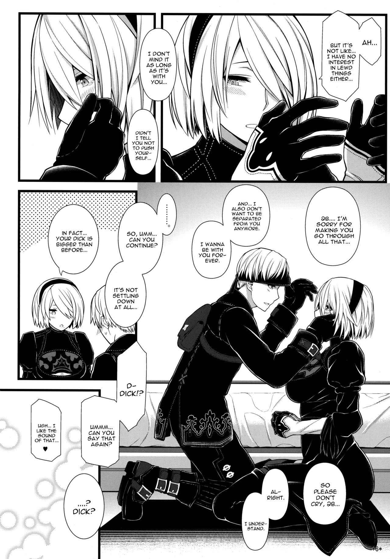 (C92) [Monmo Bokujou (Uron Rei)] Kimi no Egao ga Boku no Hoshi (NieR:Automata) [English] [constantly]