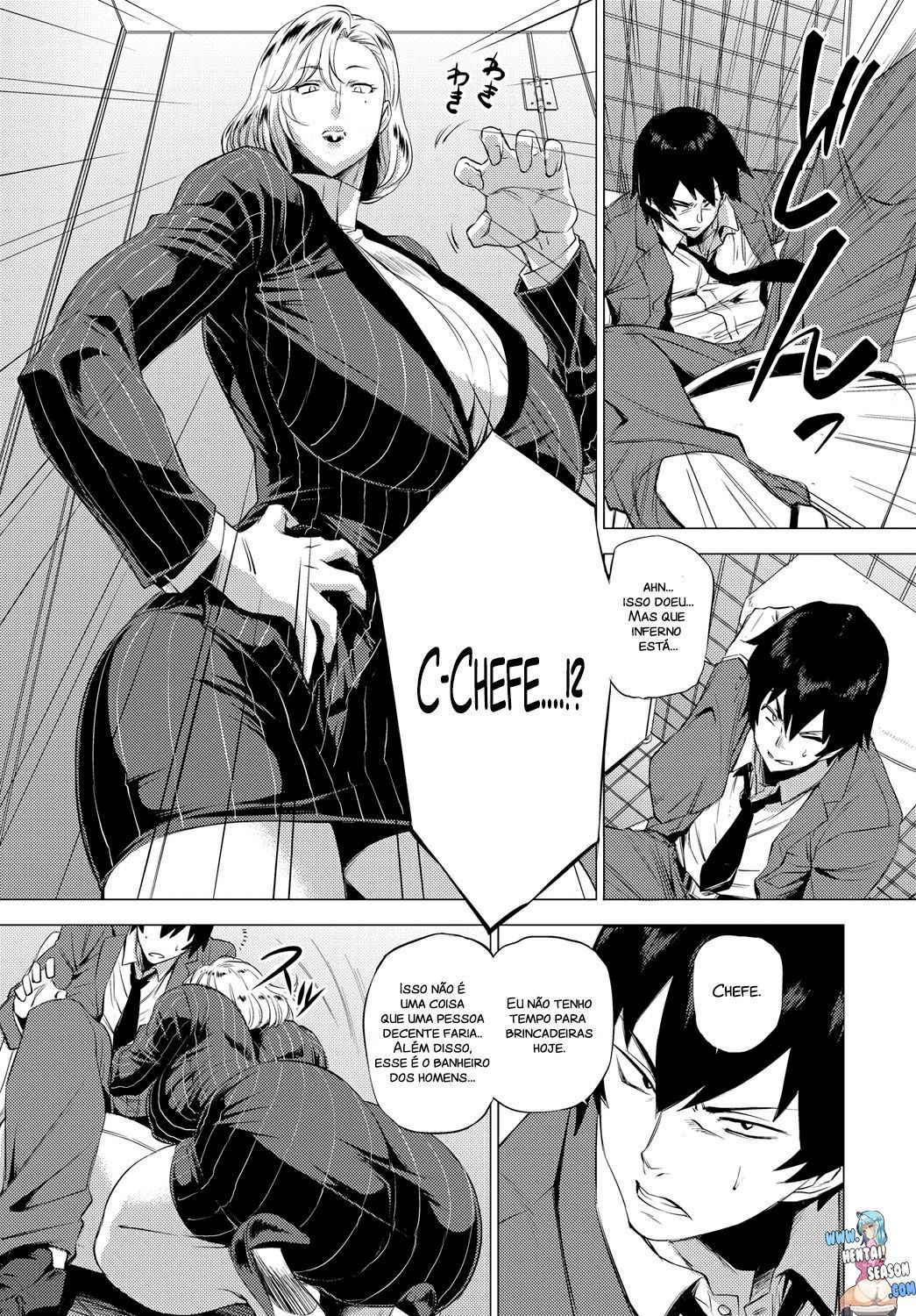 [Etuzan Jakusui] S.N.S. -Shunin no Seiheki- (COMIC Anthurium 2017-02) [Portuguese-BR] [Hentai Season] [Digital]