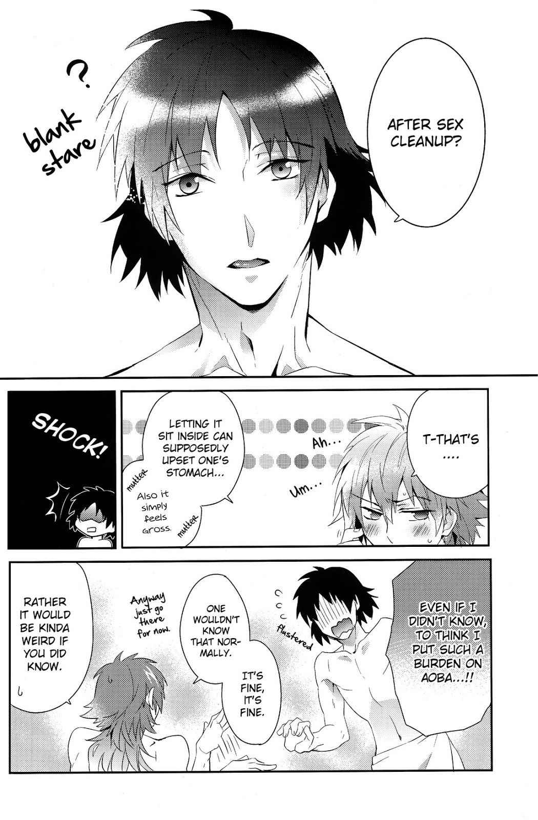 (C84) [smat. (Akatsuki Tomato)] Sawayaka? Bath Time (DRAMAtical Murder) [English] [Decensored]