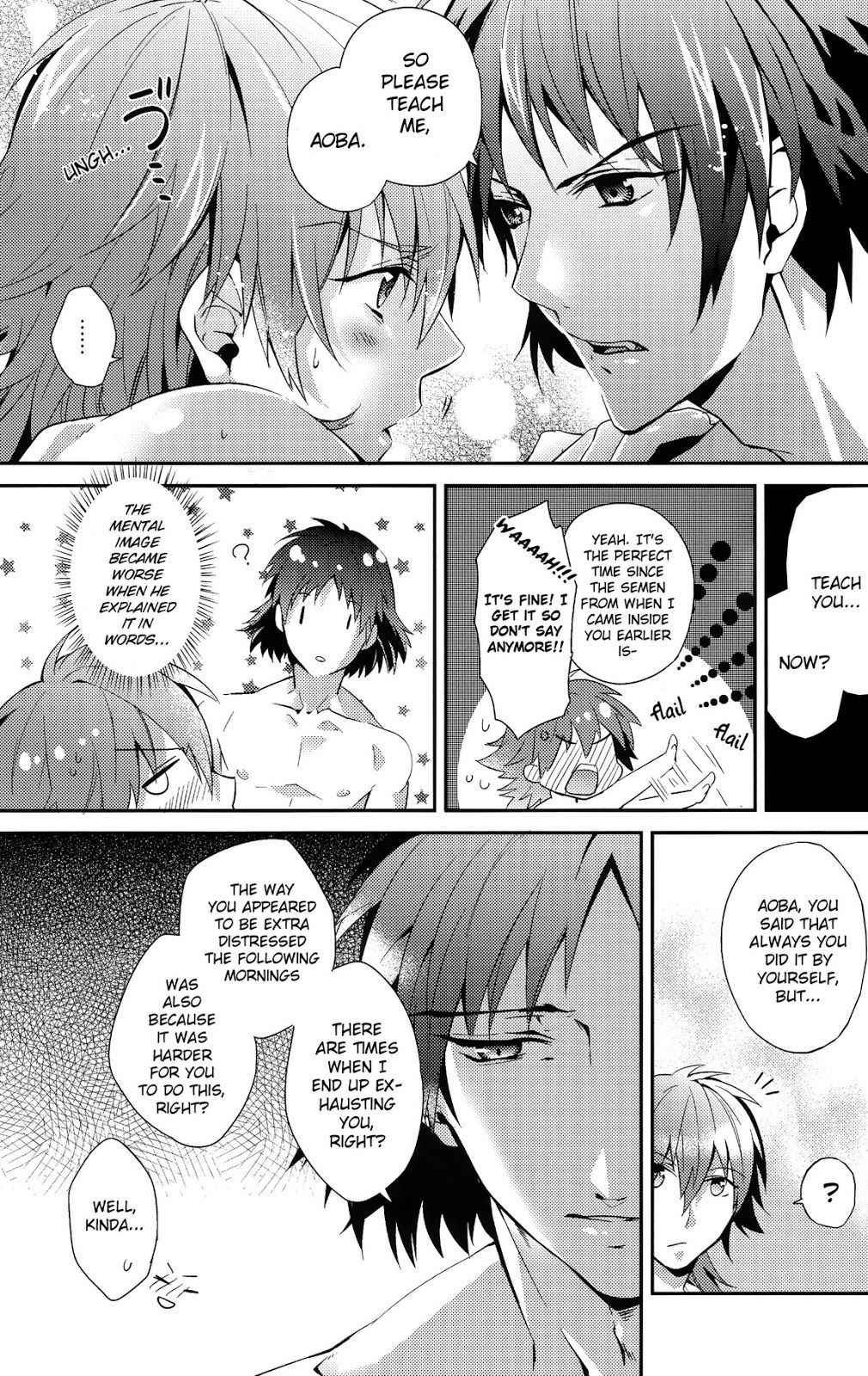 (C84) [smat. (Akatsuki Tomato)] Sawayaka? Bath Time (DRAMAtical Murder) [English] [Decensored]