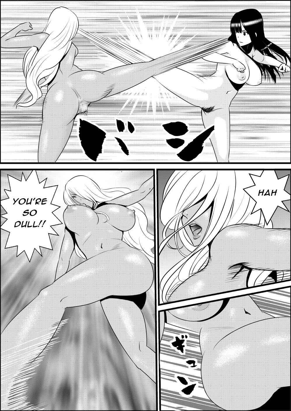 [Yamakumo] Zenra de Battle Manga | Naked Battle Manga [English] [q91]