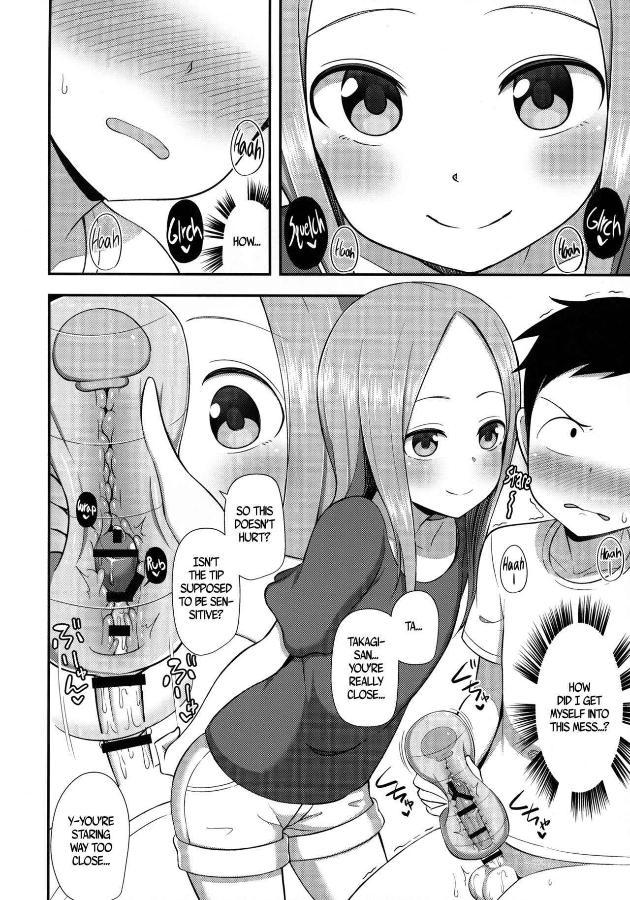 (COMIC1☆13) [Starmine18 (HANABi)] Takagi-san to Onahole | Takagi-san and an Onahole (Karakai Jouzu no Takagi-san) [English] [Rotoscopic]