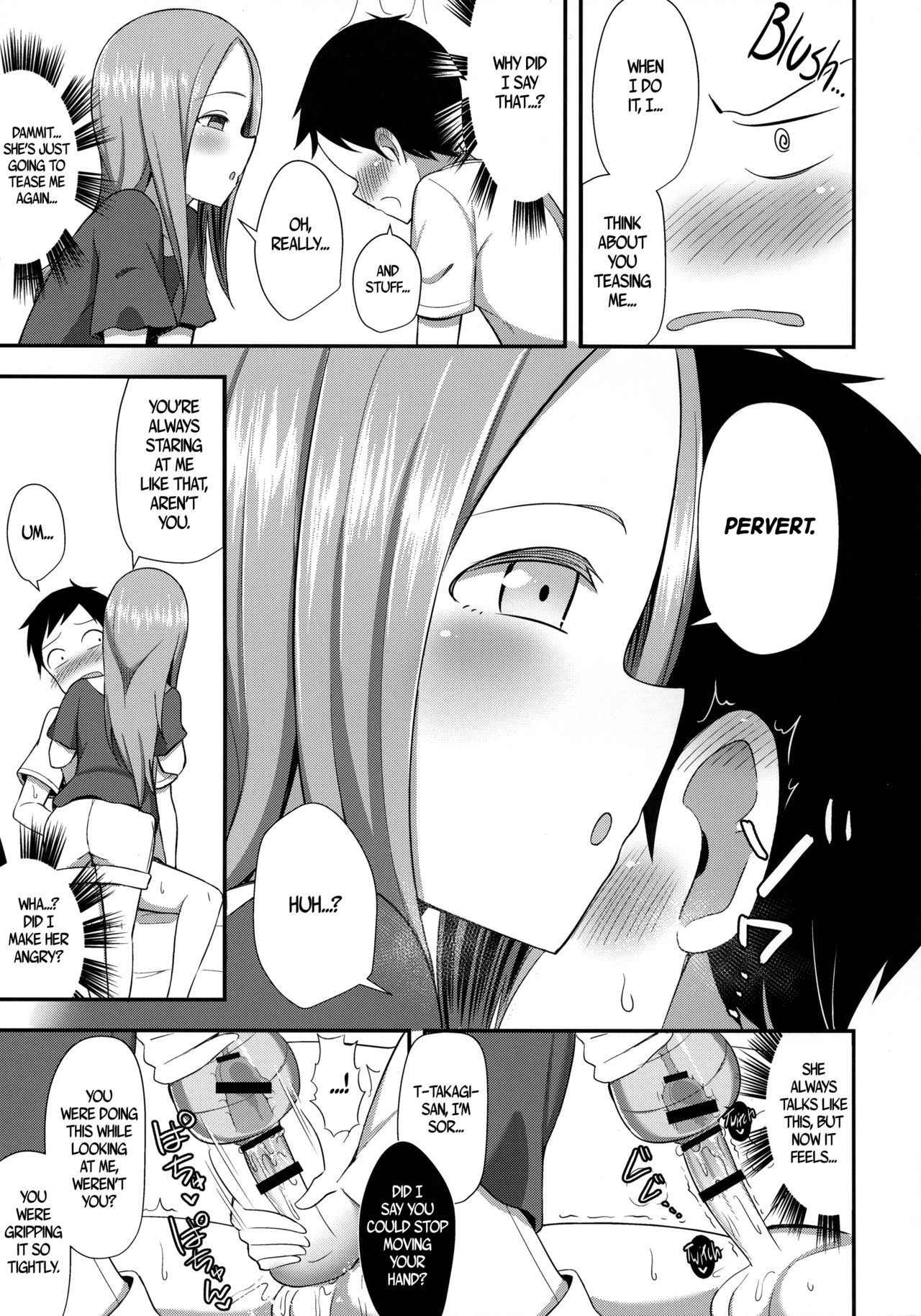 (COMIC1☆13) [Starmine18 (HANABi)] Takagi-san to Onahole | Takagi-san and an Onahole (Karakai Jouzu no Takagi-san) [English] [Rotoscopic]