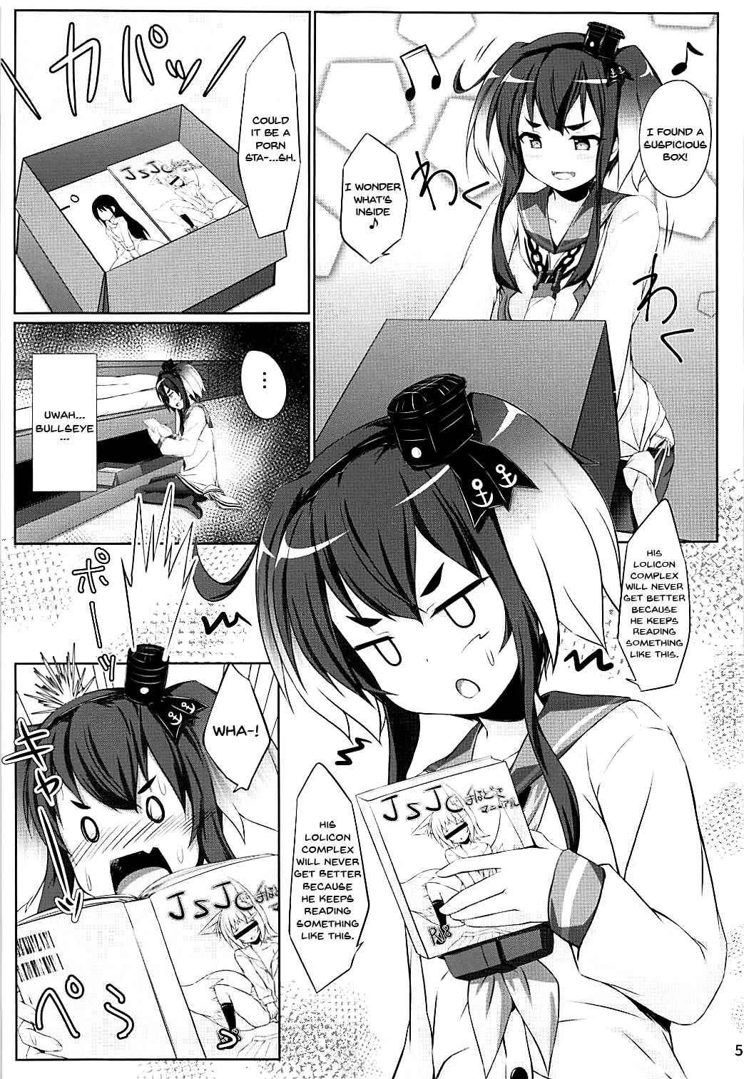 (Houraigekisen! Yo-i! 38Senme) [Sirotaruto (Kotaru)] Tokitsu to Kitsu to | Tokitsu and Kitsu and (Kantai Collection -KanColle-) [English] {Doujins.com}