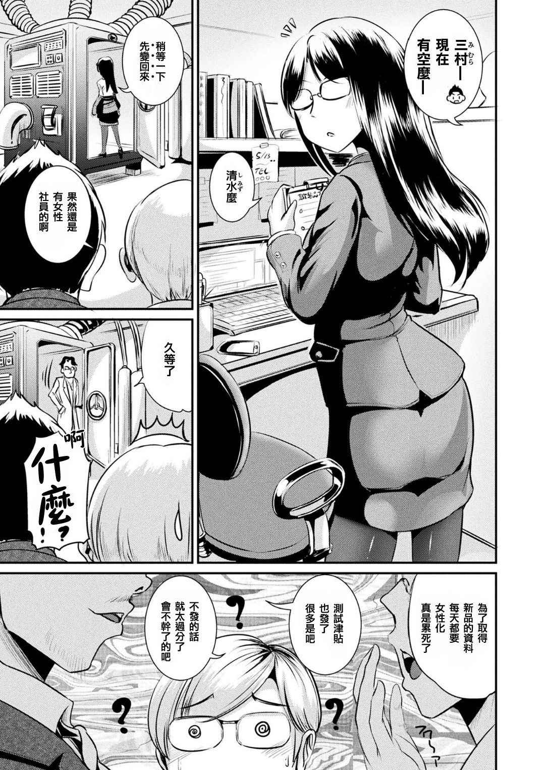 [Marneko] TS Shain Boku, Sexy Goods o Seisaku Suru (COMIC Unreal 2018-06 Vol. 73) [Chinese] [瑞树汉化组] [Digital]