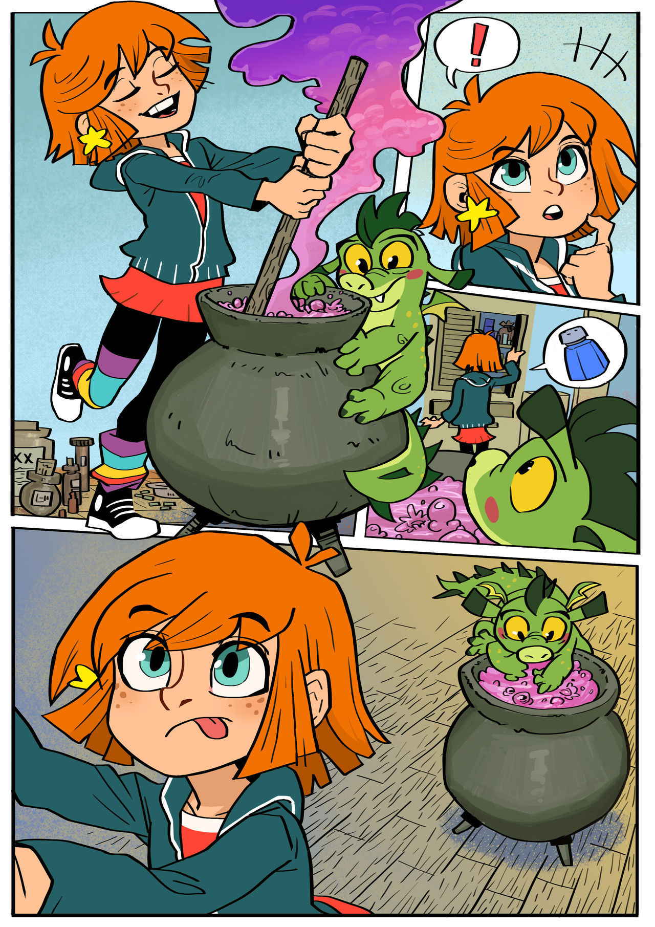 [Atomic Bomb] Hexe Lilli Comic