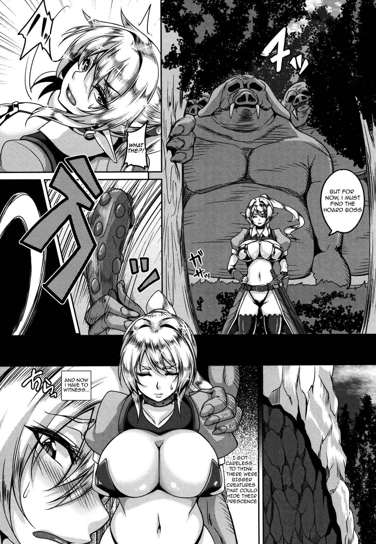 [Kazuhiro] Orc Senyou Aigan Anelf | The Orc's Analfuck Pet (Aijou no Injoku Elf) [English] [Stopittarpit]