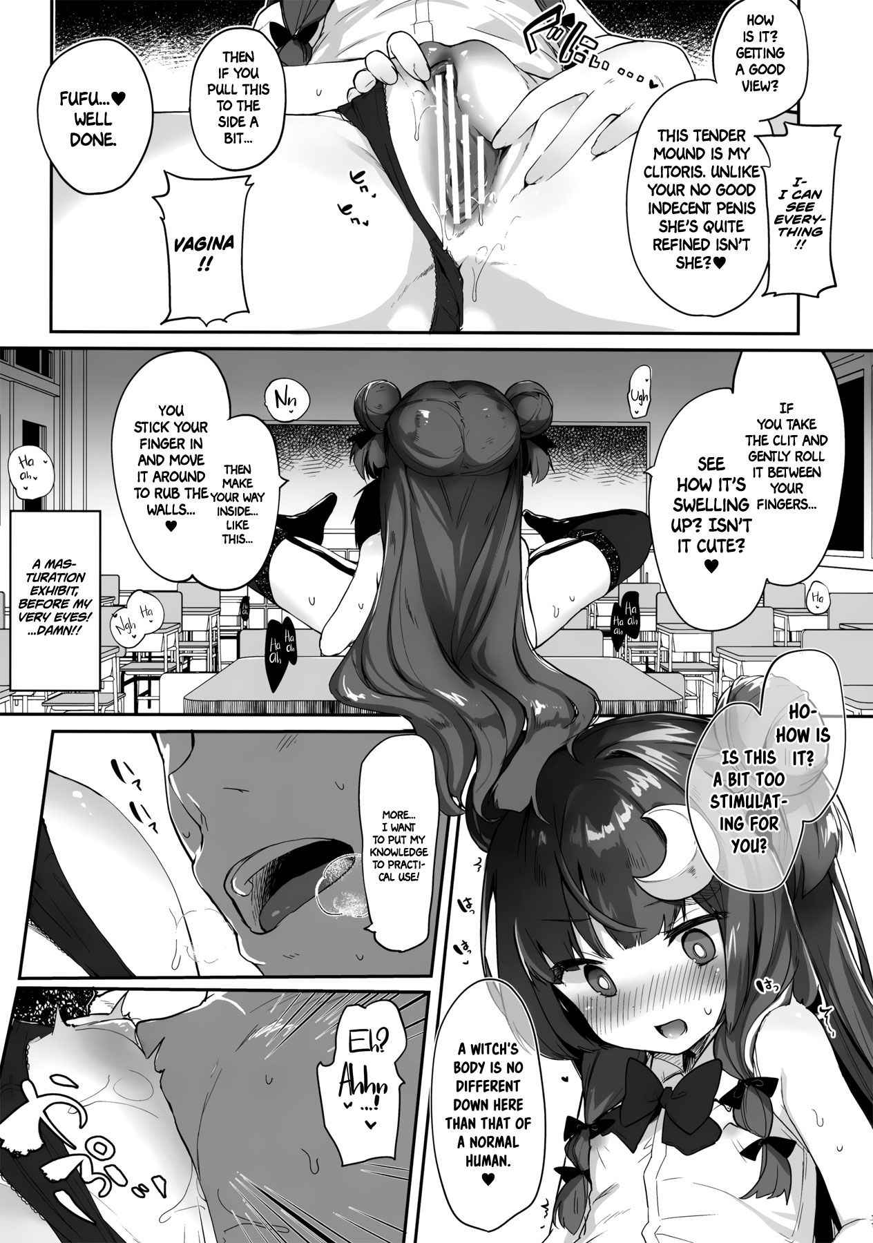 (Reitaisai 15) [Kedama Gyuunyuu (Tamano Kedama)] Patchouli Sensei ga Oshiete Kureru | Teach me Patchouli Sensei (Touhou Project) [English] =White Symphony=