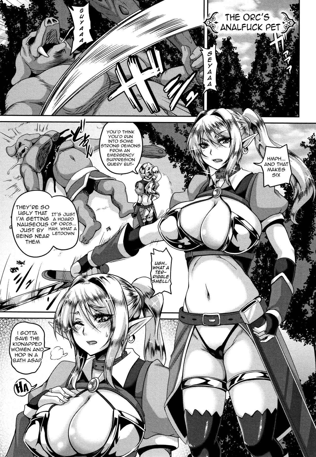 [Kazuhiro]  | The Orc's Analfuck Pet (Aijou no Injoku Elf) [English] [Stopittarpit] {3/3}