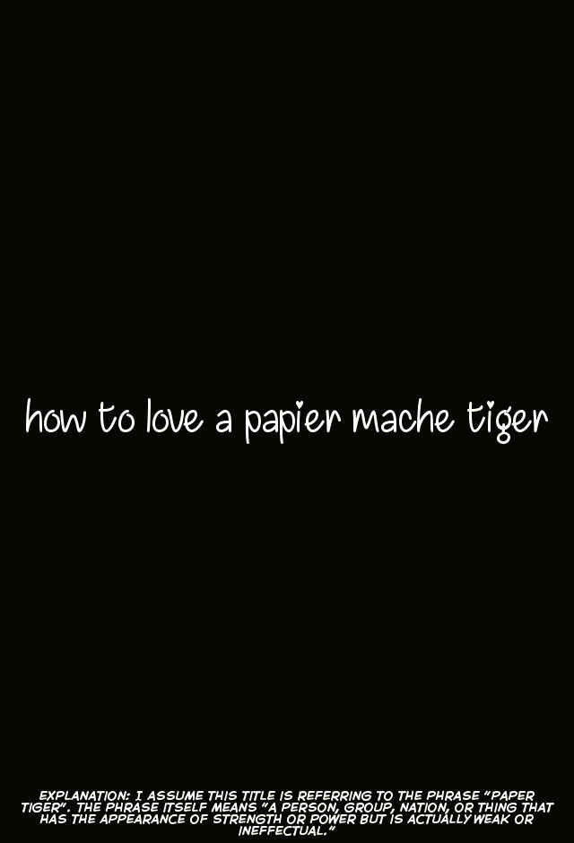 (SPARK12) [sainome (Sunako)] Hariko no Tora no Aishikata | How to Love a Papier Mache Tiger (Boku no Hero Academia) [English] [hopeless408]