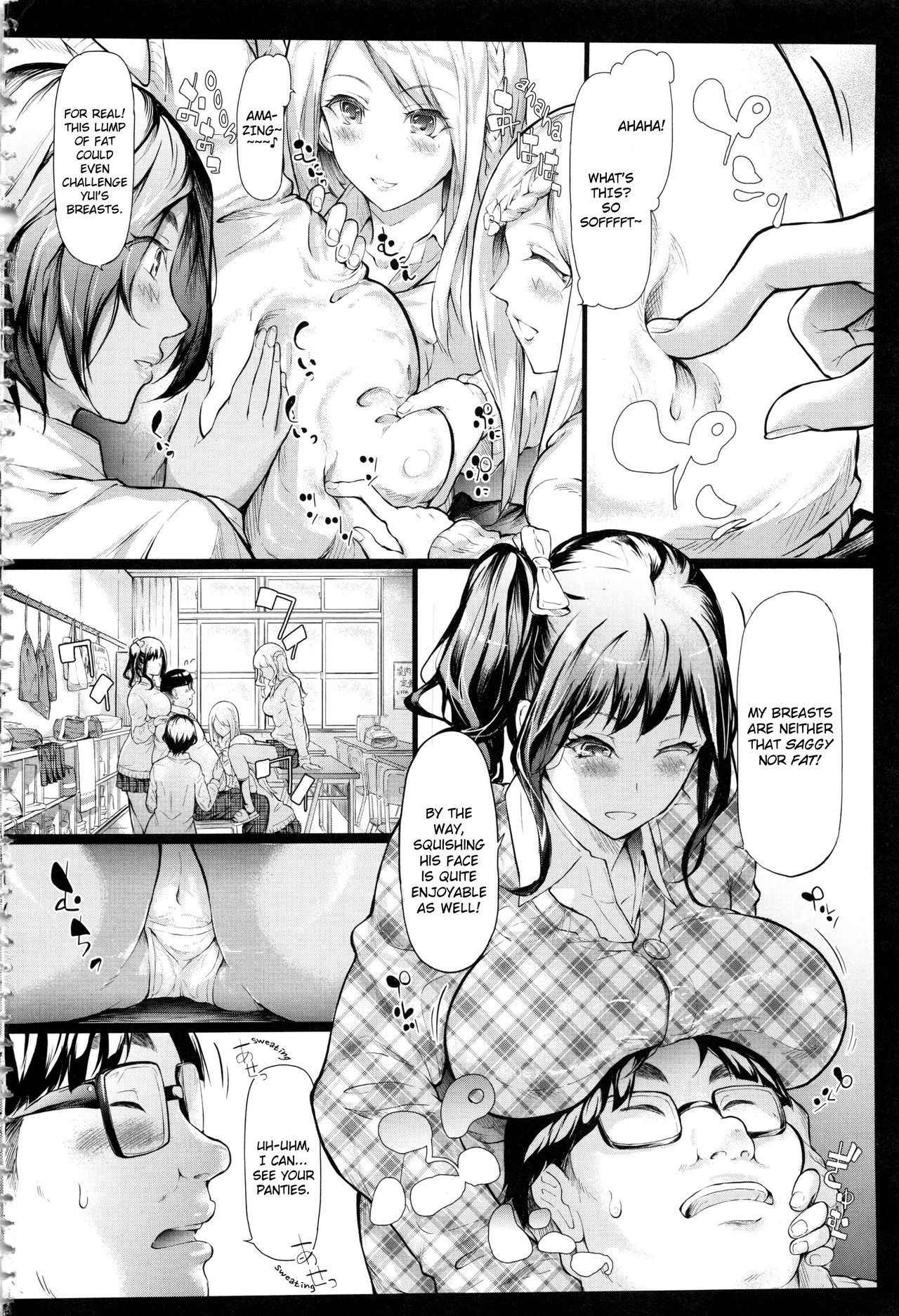 [Shiki Takuto] Gal Tomo Harem – The Harem of a Gal Friend Ch. 1 {Hennojin}