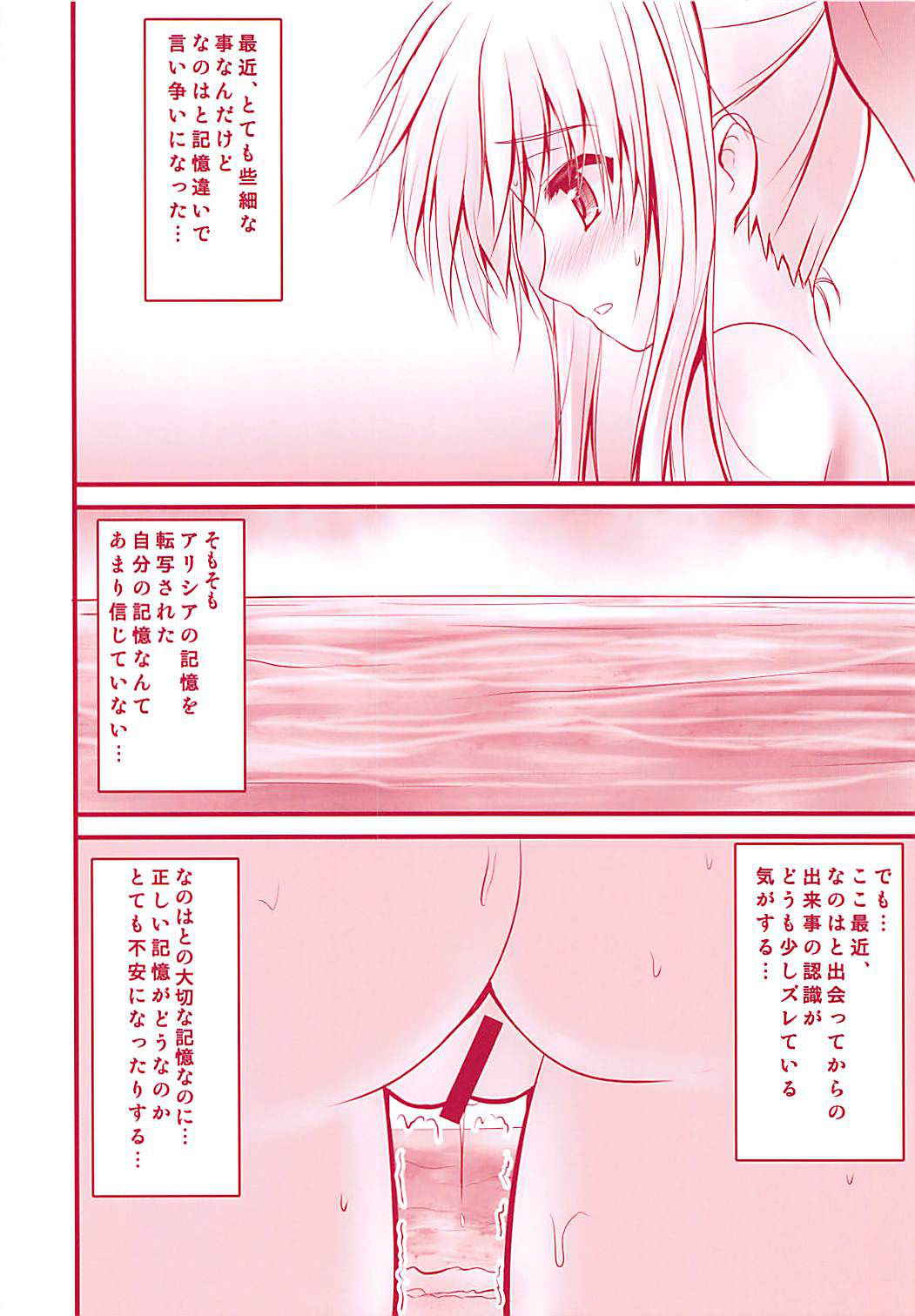 (C92) [SHINING (Shaian)] Fate-chan to Icha Love Ecchi Reflection (Mahou Shoujo Lyrical Nanoha)