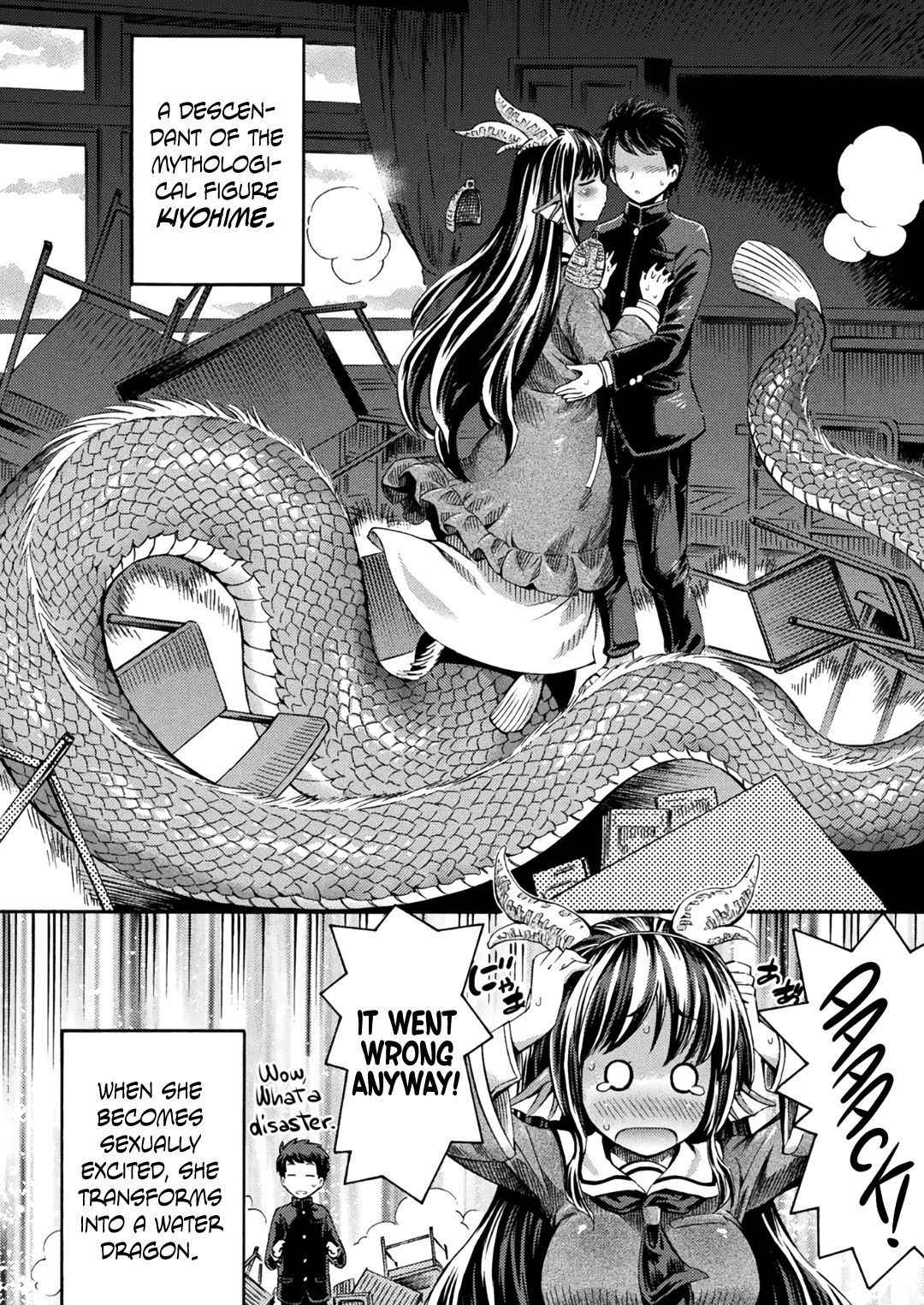 [Horitomo] Lady Kiyohime Is my Girlfriend (COMIC Unreal 2018-06 Vol. 73) [English] =Dark Mac + Palaxius= [Digital]