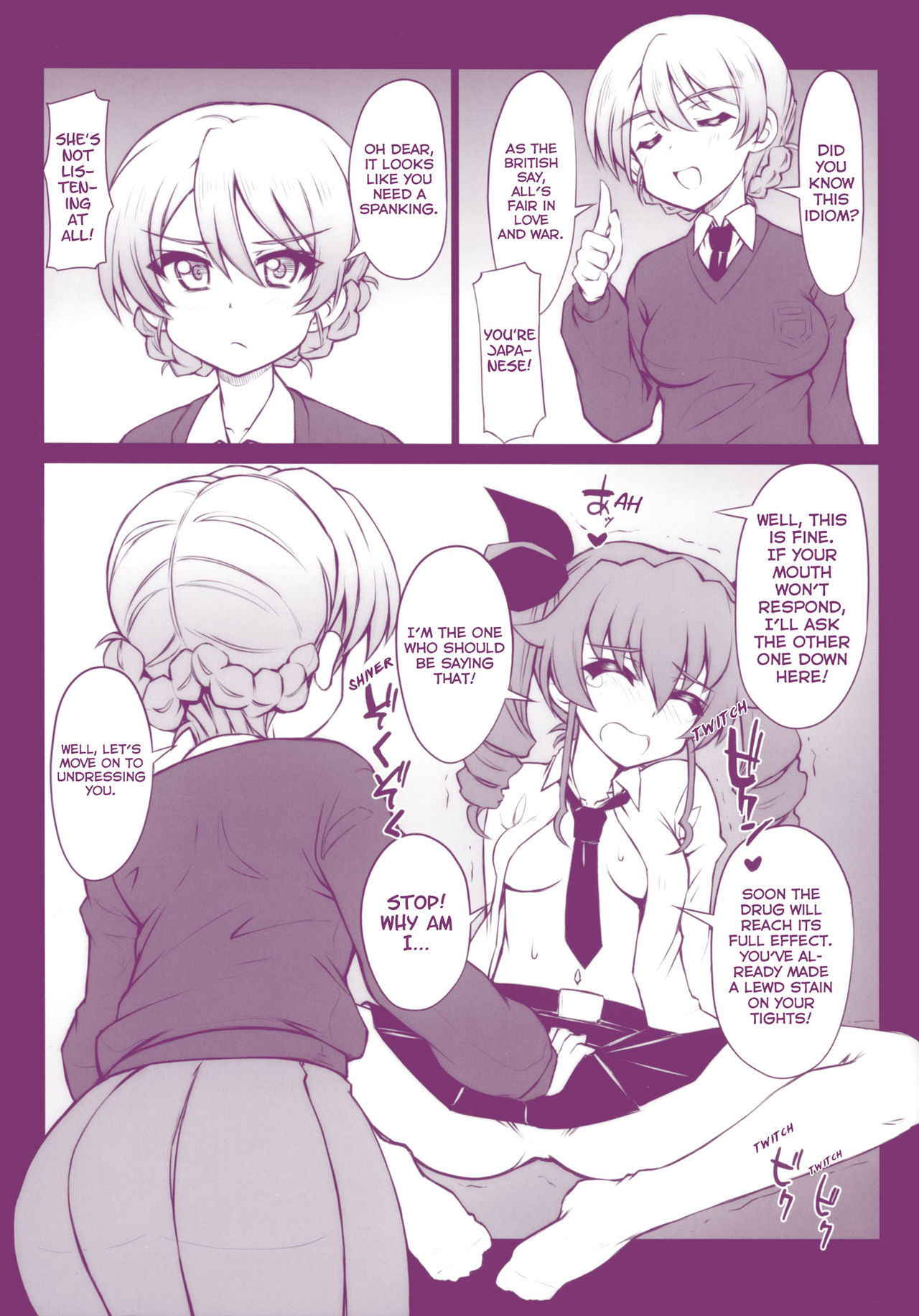 (C90) [Neoneet] DARCHOVY (Girls und Panzer) [English] [TZdY]