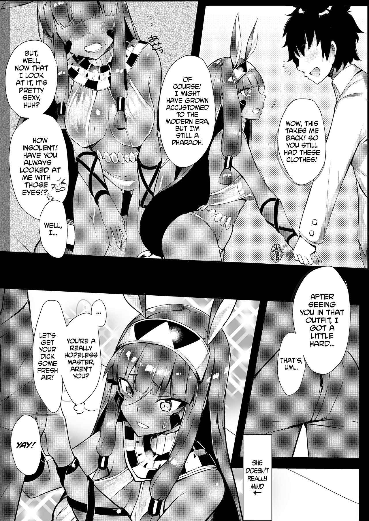 [Tachikawa Juukougyou (KATSUDANSOU)] Kaettara Nitocris ga Iru Seikatsu | My Love Life with Nitocris at Home (Fate/Grand Order) [English] [EHCOVE] [Digital]