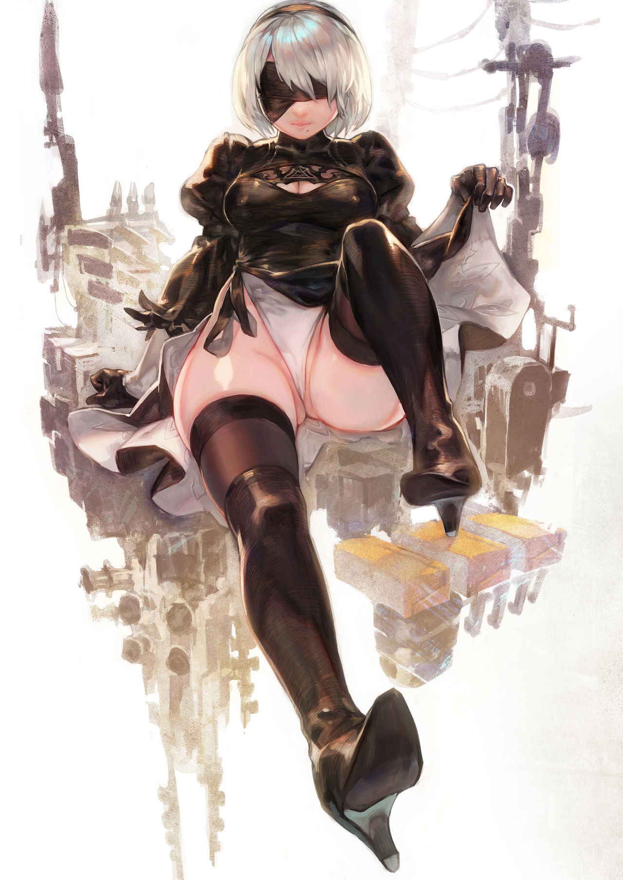 [Aoinhatsu (Aoin)] 2B9S (NieR:Automata) [Chinese] [Digital]