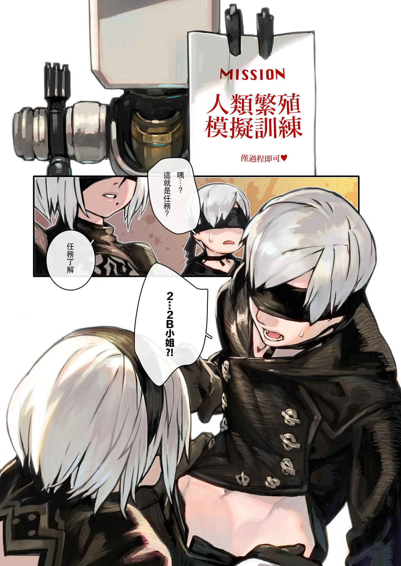 [Aoinhatsu (Aoin)] 2B9S (NieR:Automata) [Chinese] [Digital]