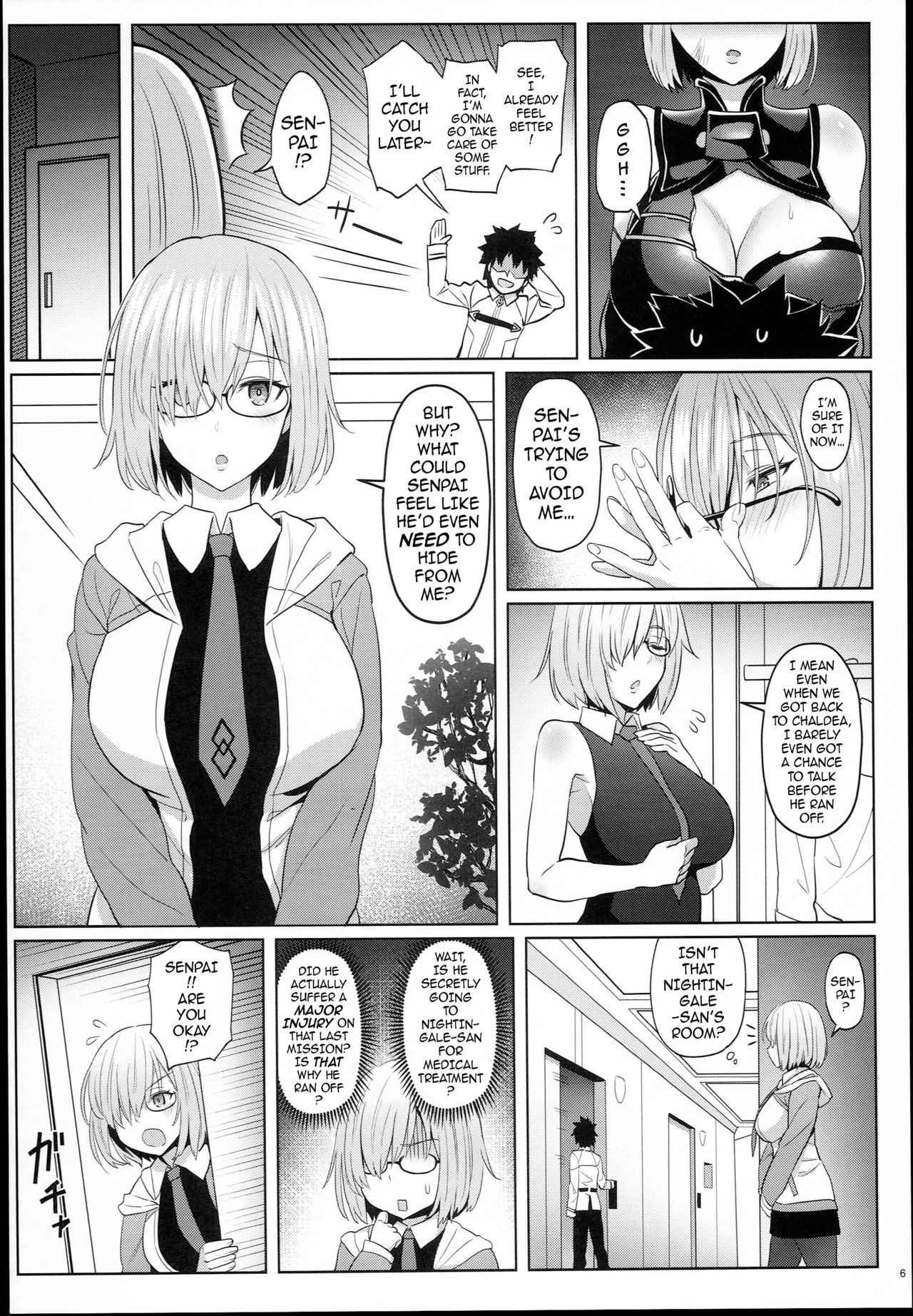 (C94) [COMEX (Zhen Lu)] Kouhai no Amai Ryouhou | My Junior’s Lovey-Dovey Treatment (Fate/Grand Order) [English] {darknight}