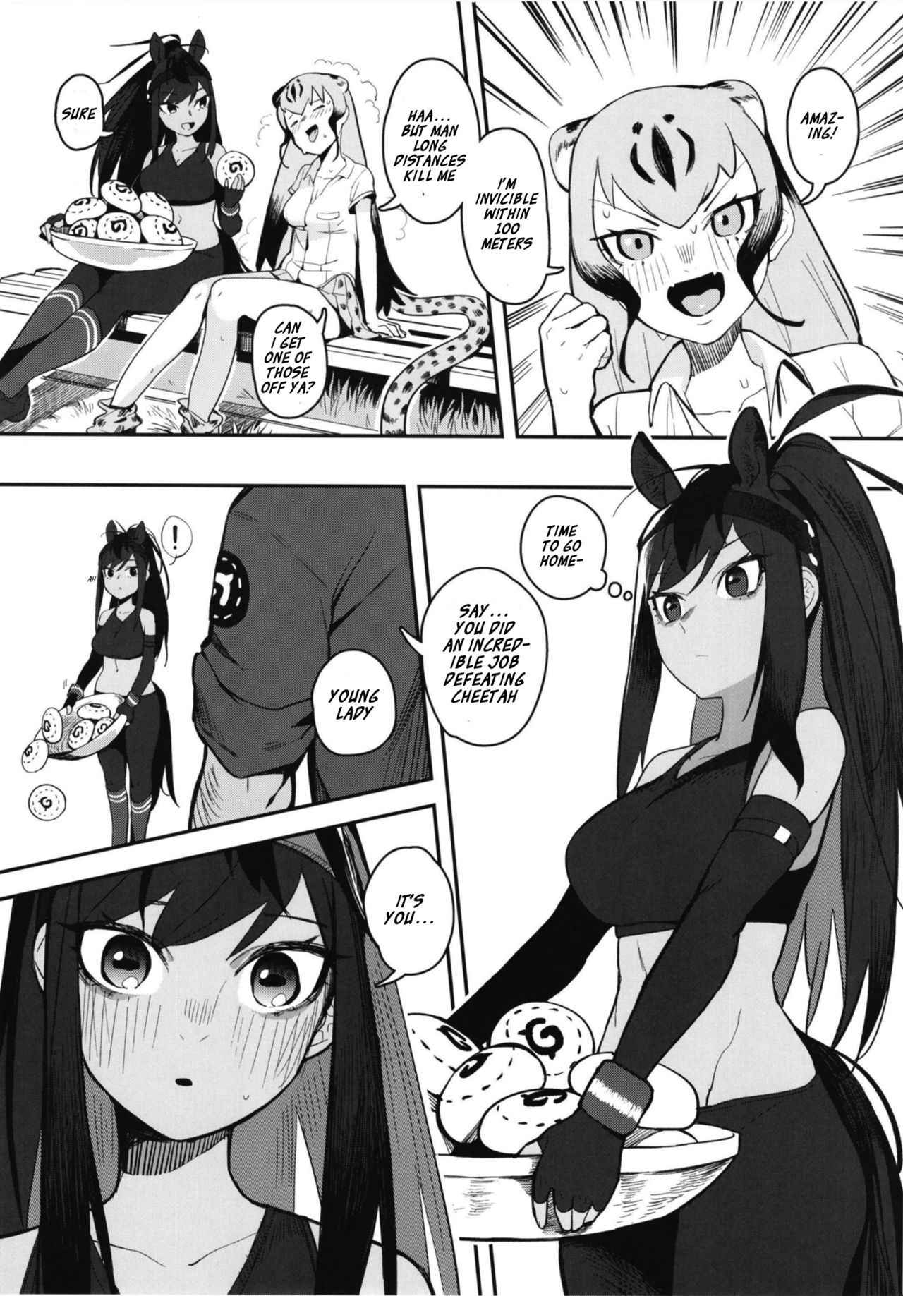 (C94) [Beicon (Beijuu)] Thoroughbred Early Days 2 (Kemono Friends) [English] [Roadwarior2] [Digital]