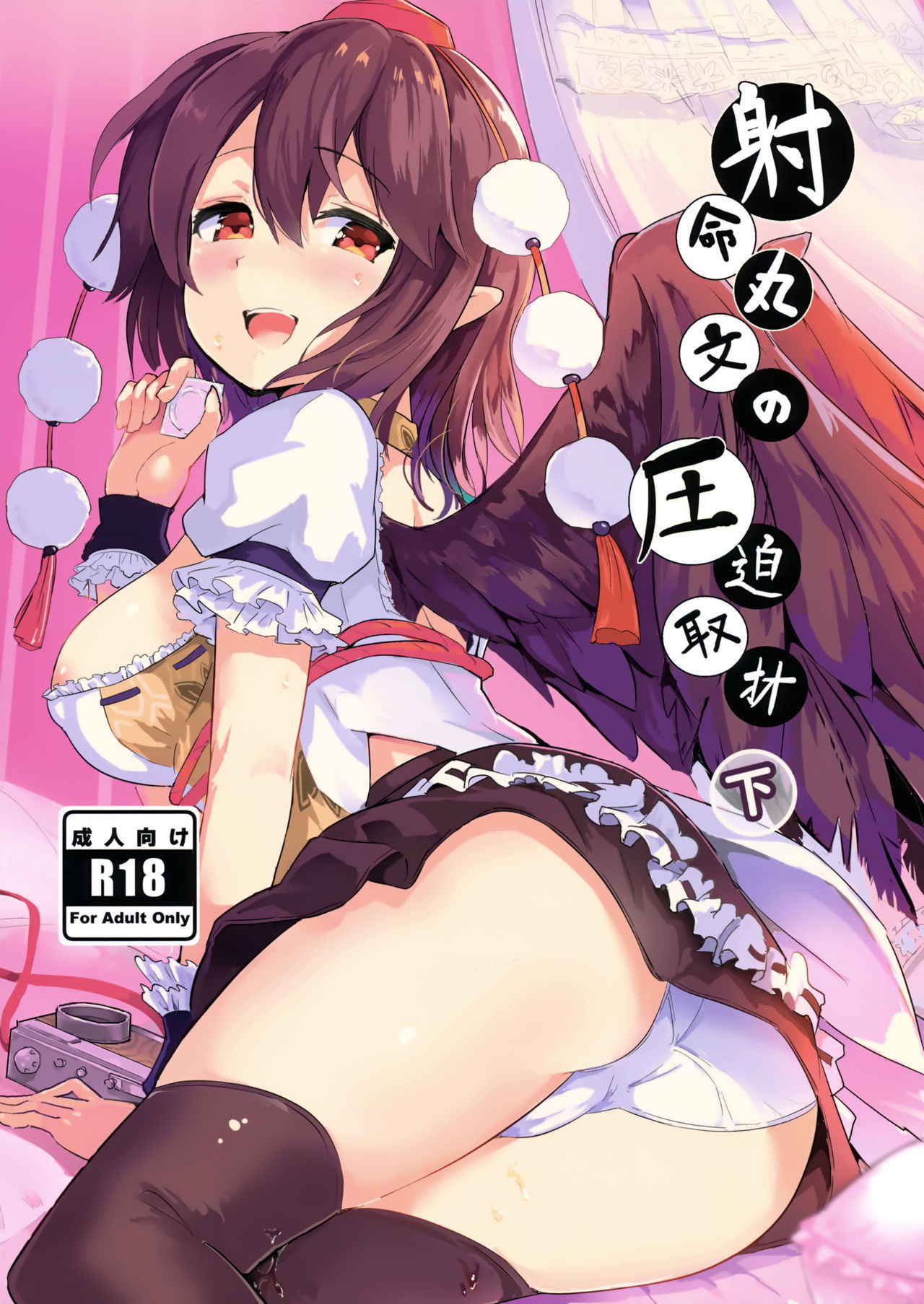 (C94) [Honoji (Puuakachan)] Shameimaru Aya no Appaku Shuzai Ge (Touhou Project) [Chinese] [脸肿汉化组]