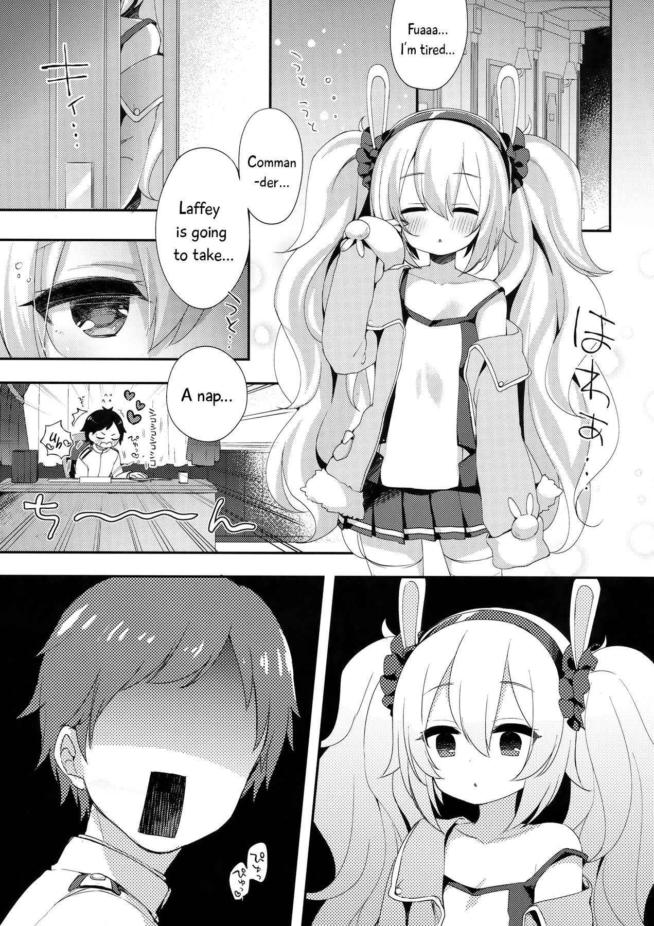 (C93) [Touyoko Surfrider (Fummy)] Shikikan, Laffey to… suru? | Commander, Will You... With Laffey? (Azur Lane) [English] [Zugen]