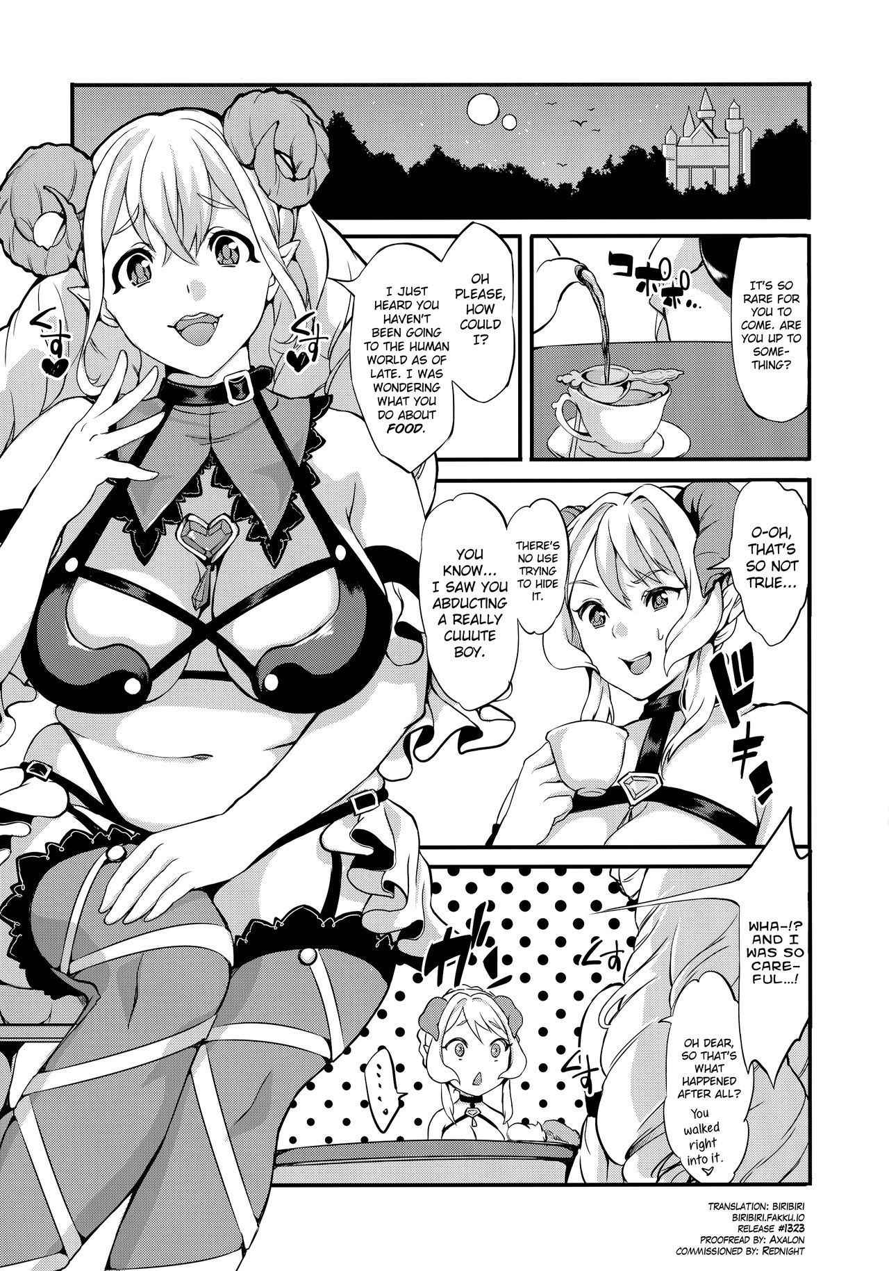 (Futaket 12) [Fleur 9 pri (Kitahara Eiji)] Inmakon no Nie 2 [English] [biribiri]