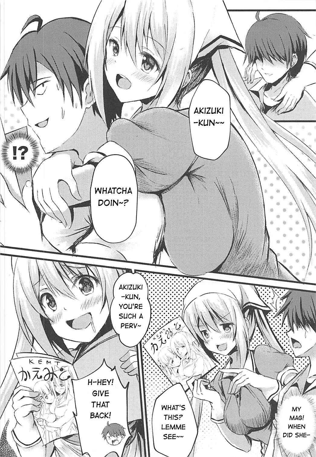 (COMIC1☆13) [Star-Dreamer Tei (Staryume)] Betsu ni Kimi to Blend Shitai Wake ja Nai kara ne... | It's not like I really want to blend with you... (Blend S) [English] [Hentai_Doctor]