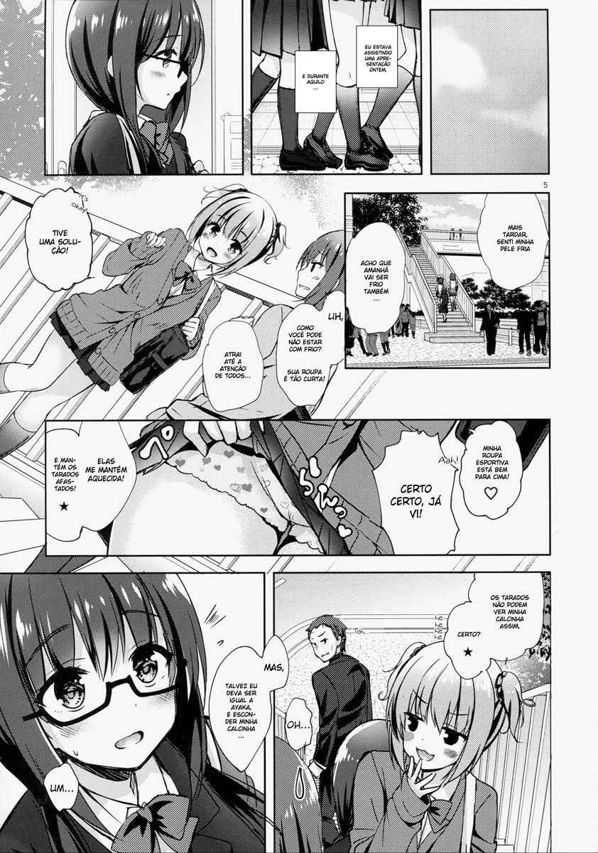 (C93) [moco chouchou (Hisama Kumako)] Yuutousei Ayaka no Uraomote Shojo Bitch Hen | The Two Sides of Honors Student Ayaka - Ayaka's First Time [Portuguese-BR] [DiegoVPR]