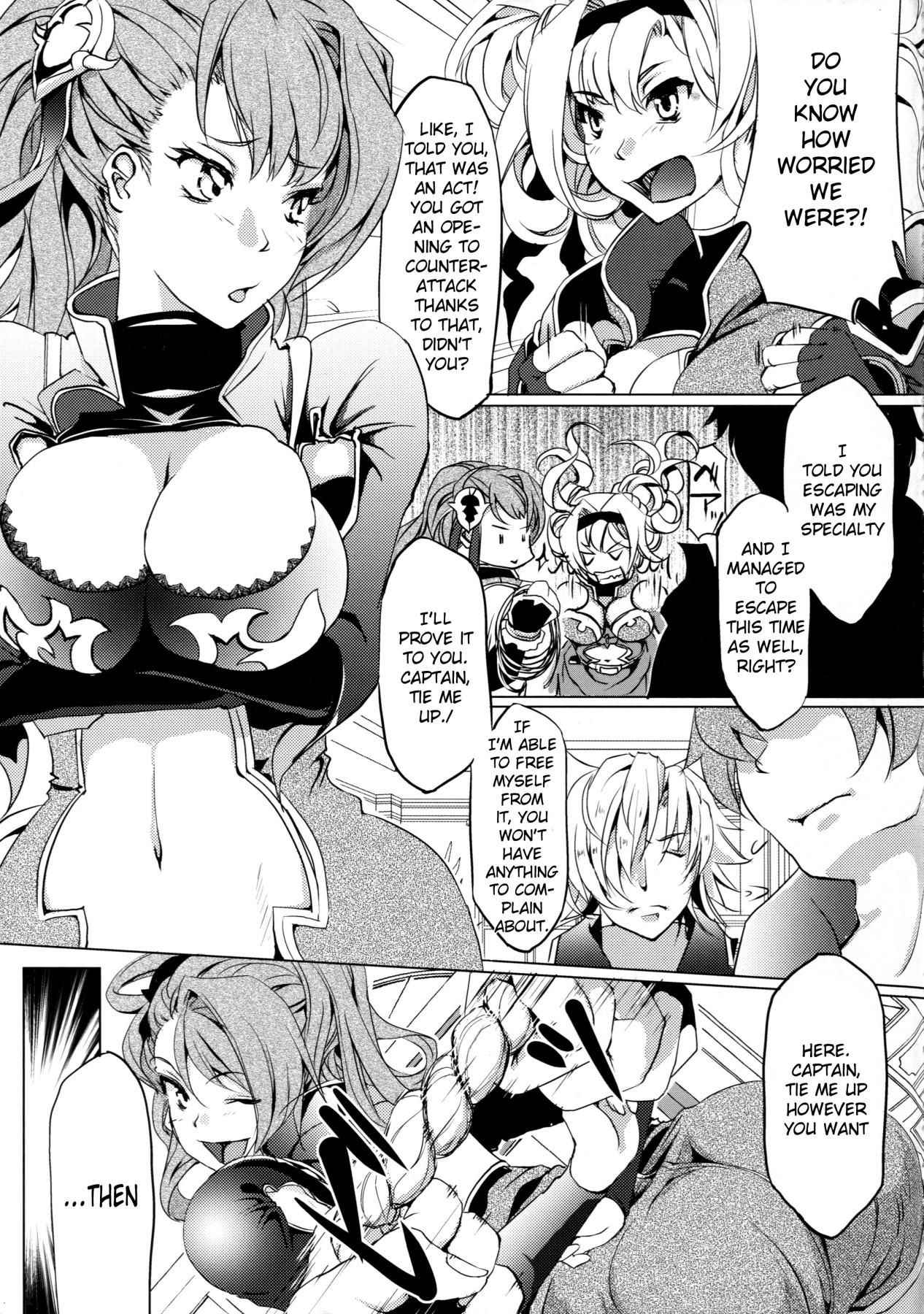 (Fata Grande Kikuusai 2) [Raising Staff (Saegusa Mutsumi)] RISK DRUNKER (Granblue Fantasy) [English] {Doujins.com}