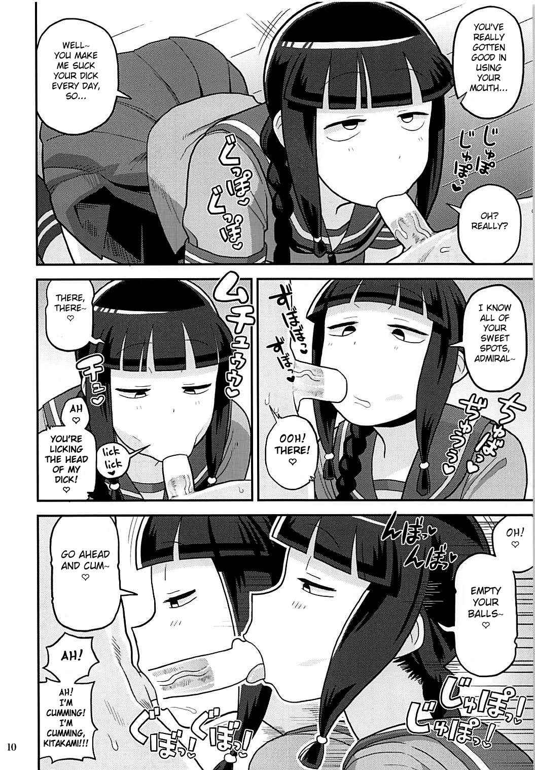 (C89) [Kasumi Eater (Noumiso)] Kitakami-san ni Nuite Moraou! (Kantai Collection -KanColle-) [English] [FC]