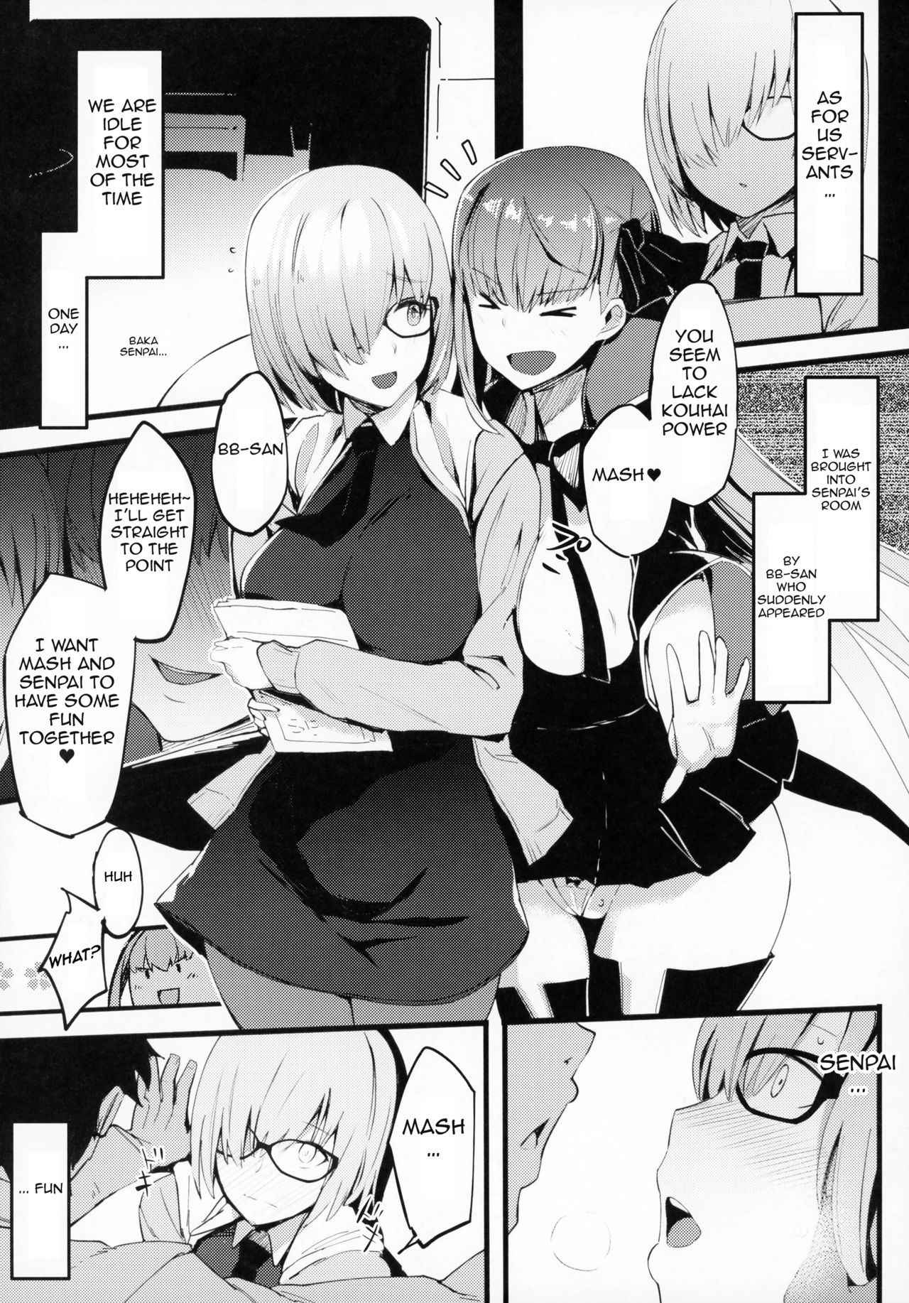 (C93) [kulmov_ (Kurowa)] Kouhai Channel (Fate/Grand Order) [English] [NHNL]