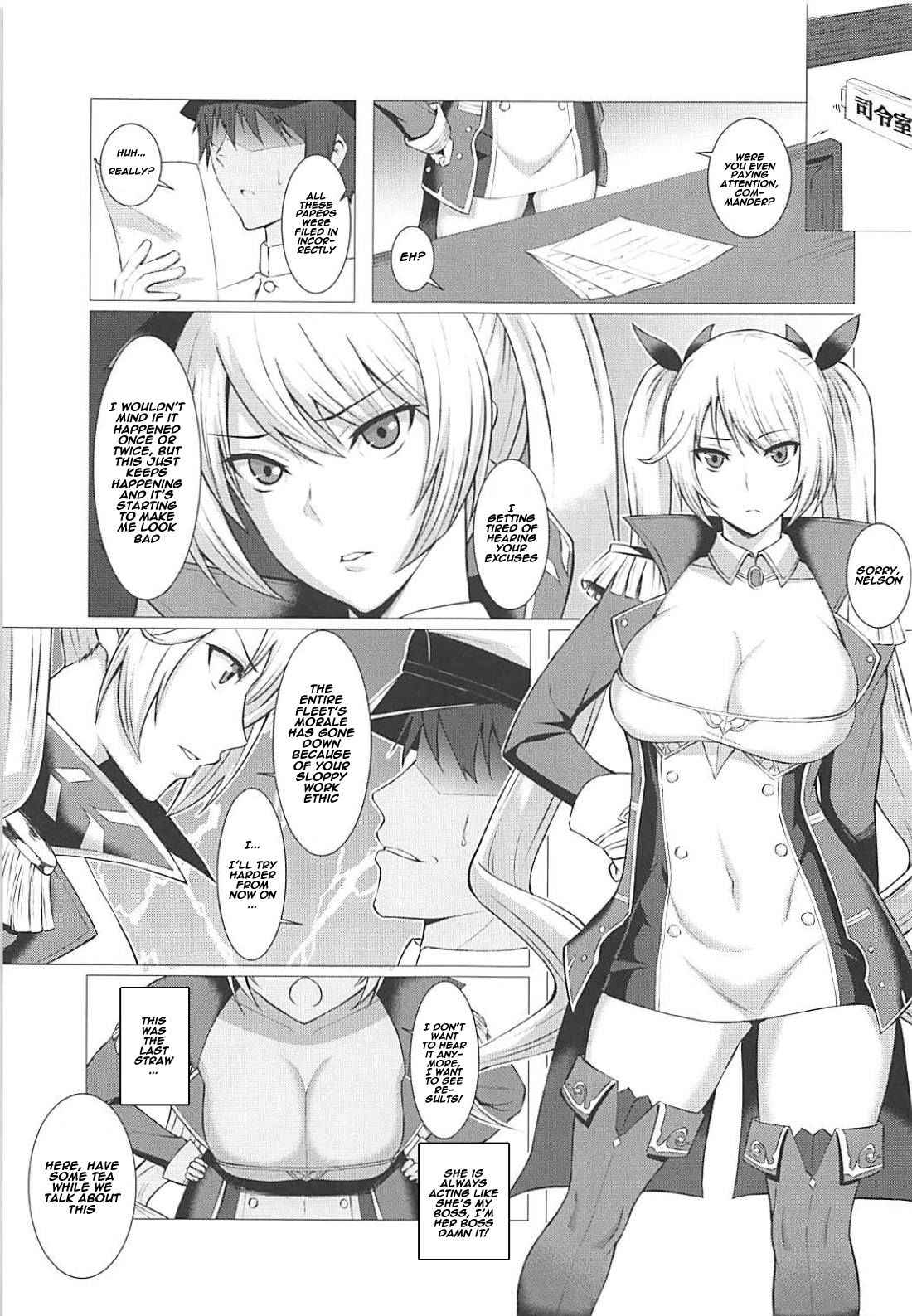 (C94) [Coronach (Minase Yowkow)] Nelson o Nemurase Onaho ni Suru (Azur Lane) [English] [Naxusnl]