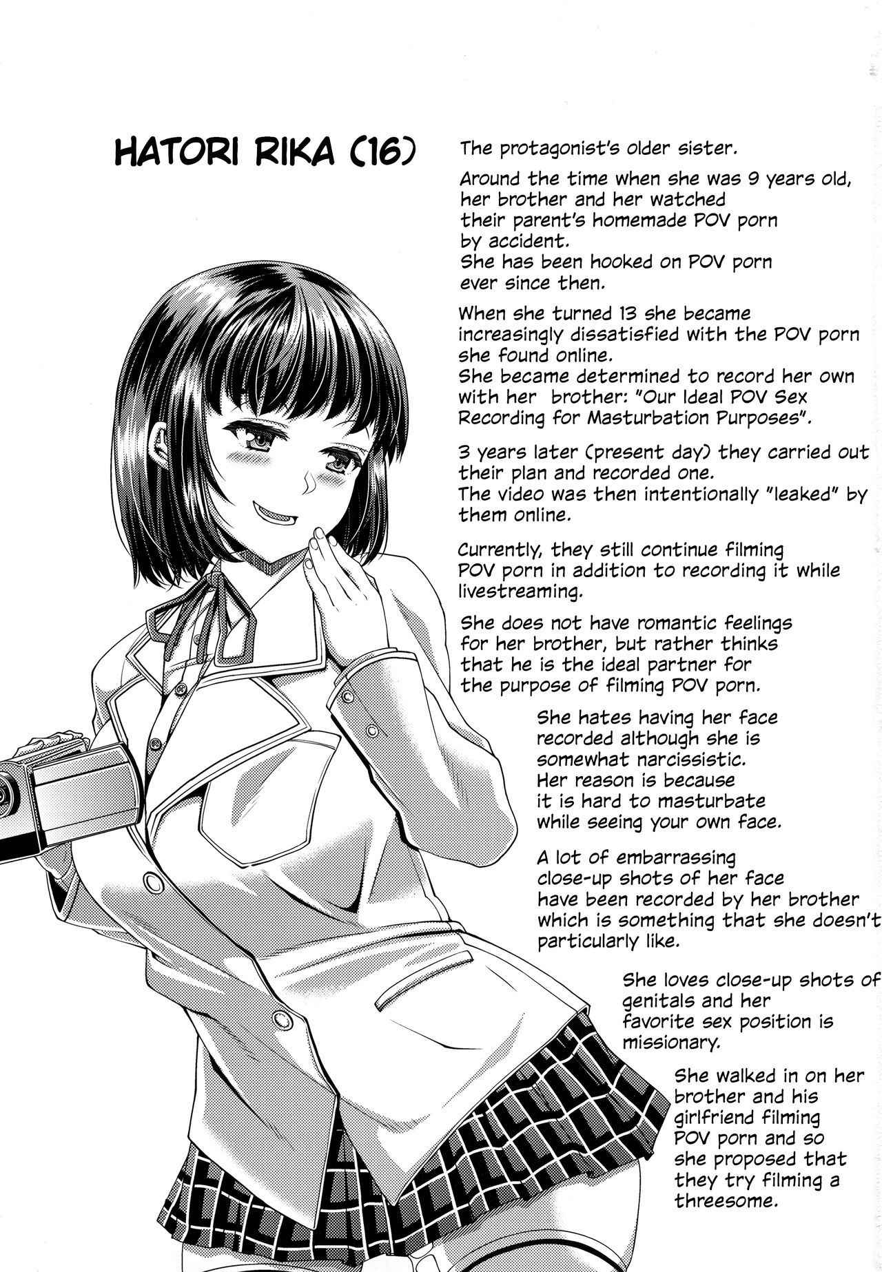 (C93) [satsukiimonet (Satsuki Imonet)] Ane to Kanojo to Hamedori 3P Shitemita [English]