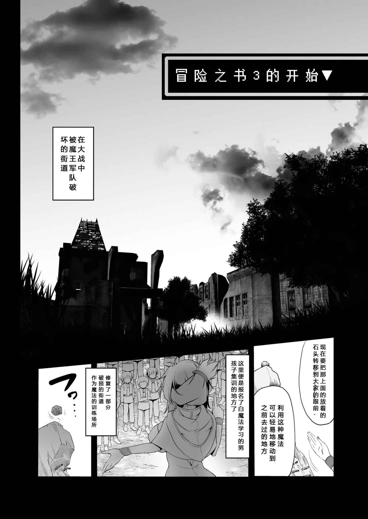 [KAMINENDO.CORP (Akazawa RED)] Makotoni Zannen desu ga Bouken no Sho 3 wa Kiete Shimaimashita. [Chinese] [靴下汉化组] [Digital]