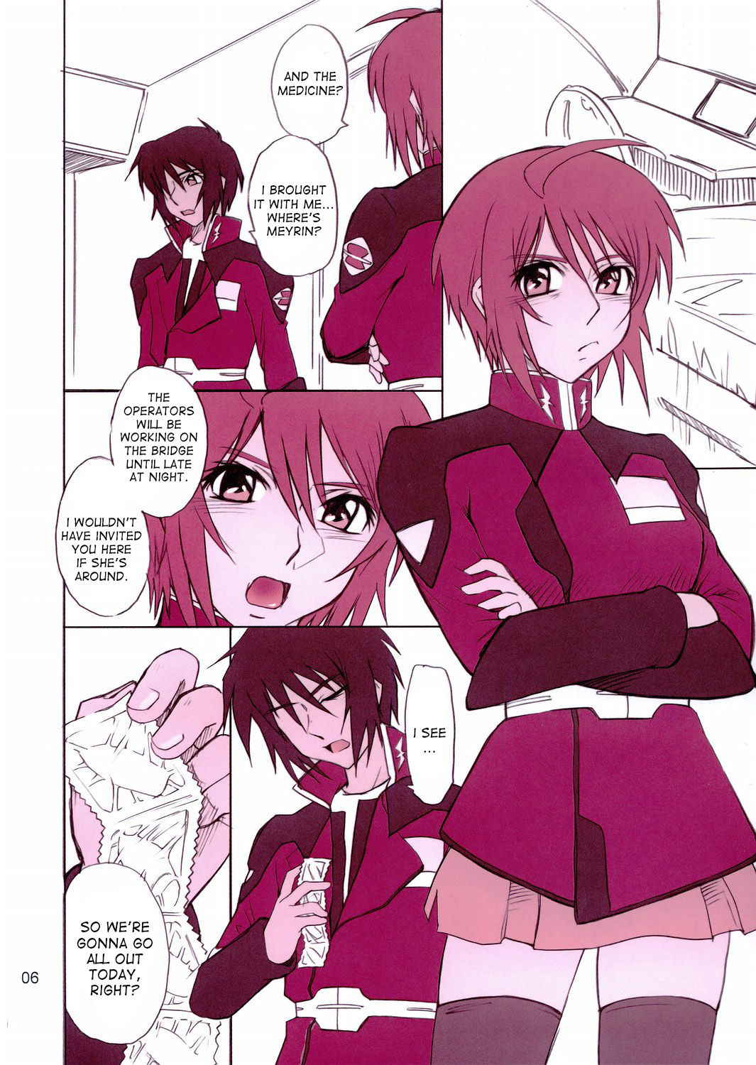 (C68) [MOON RULER (Tsukino Jyogi)] Crimson Tide (Kidou Senshi Gundam SEED DESTINY) [English] [desudesu]