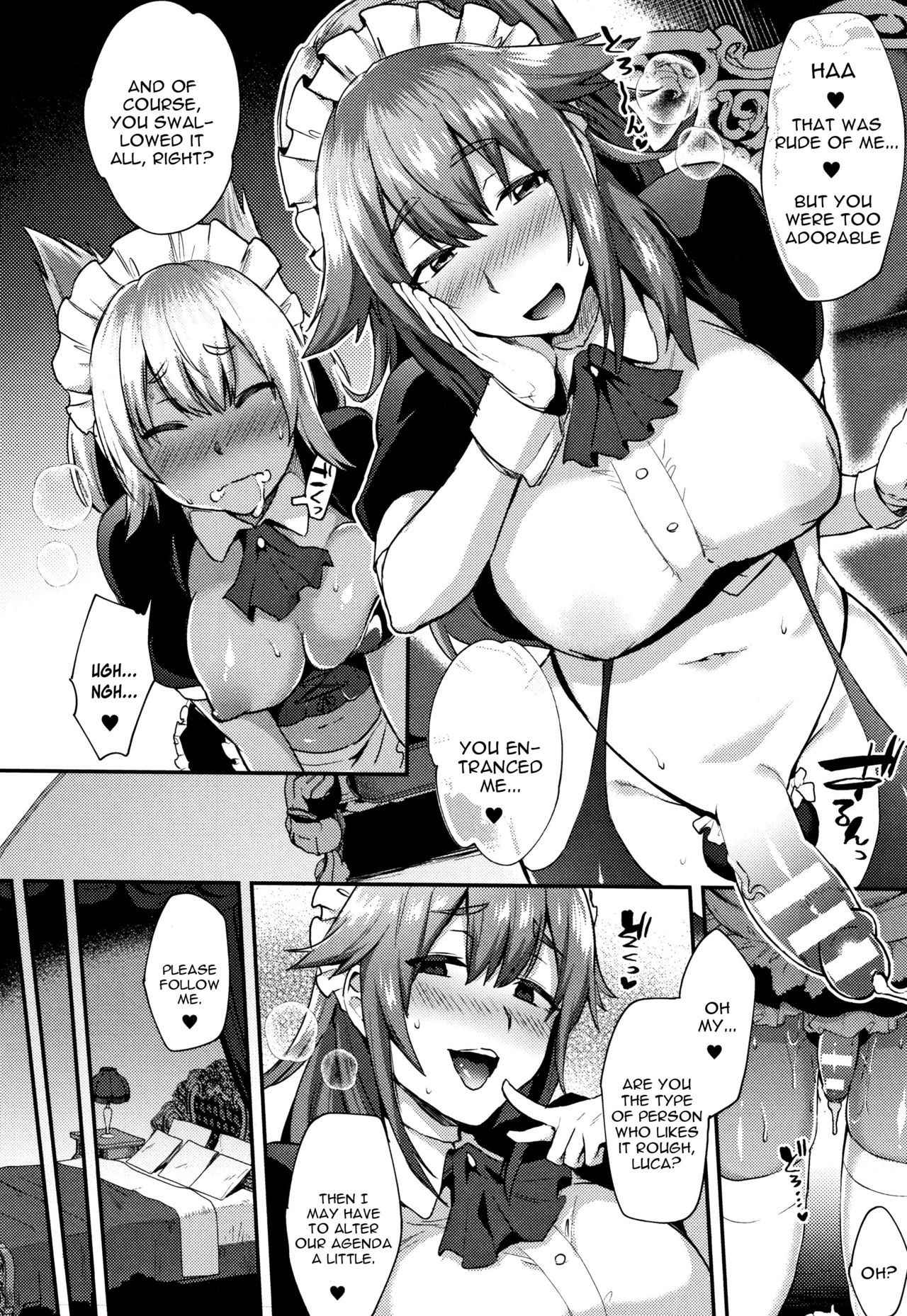 [Ikeshita Maue] Futa Maid ~Shiniri Maid Luca Ganbarimasu!~ (Trans Bitch) [English] [constantly]