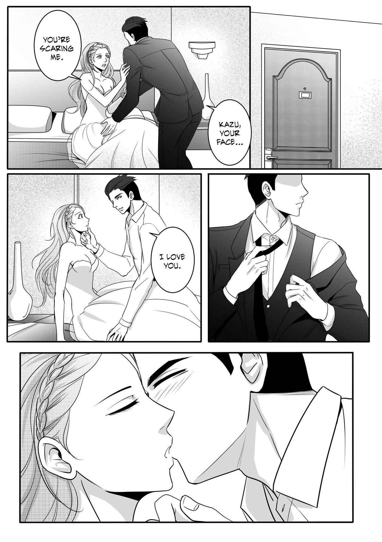 [Kisumi] Fujoshi Trapped in a Seme's Perfect Body *Wedding Night*