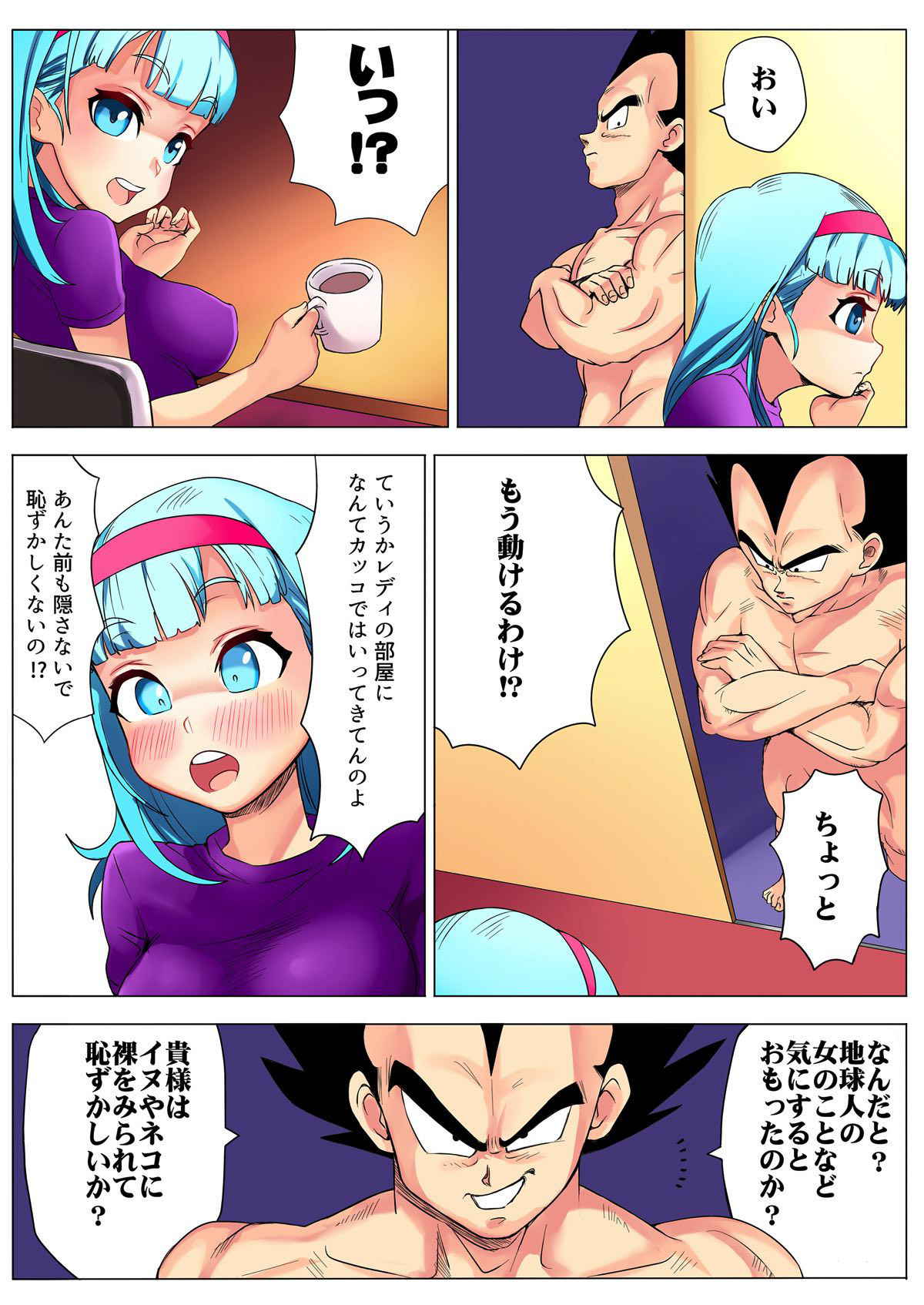 [Puranpuman] Bulma ga sabishi-sōna Vegeta o mite tsui nantonakuna hon (Dragon Ball Z)