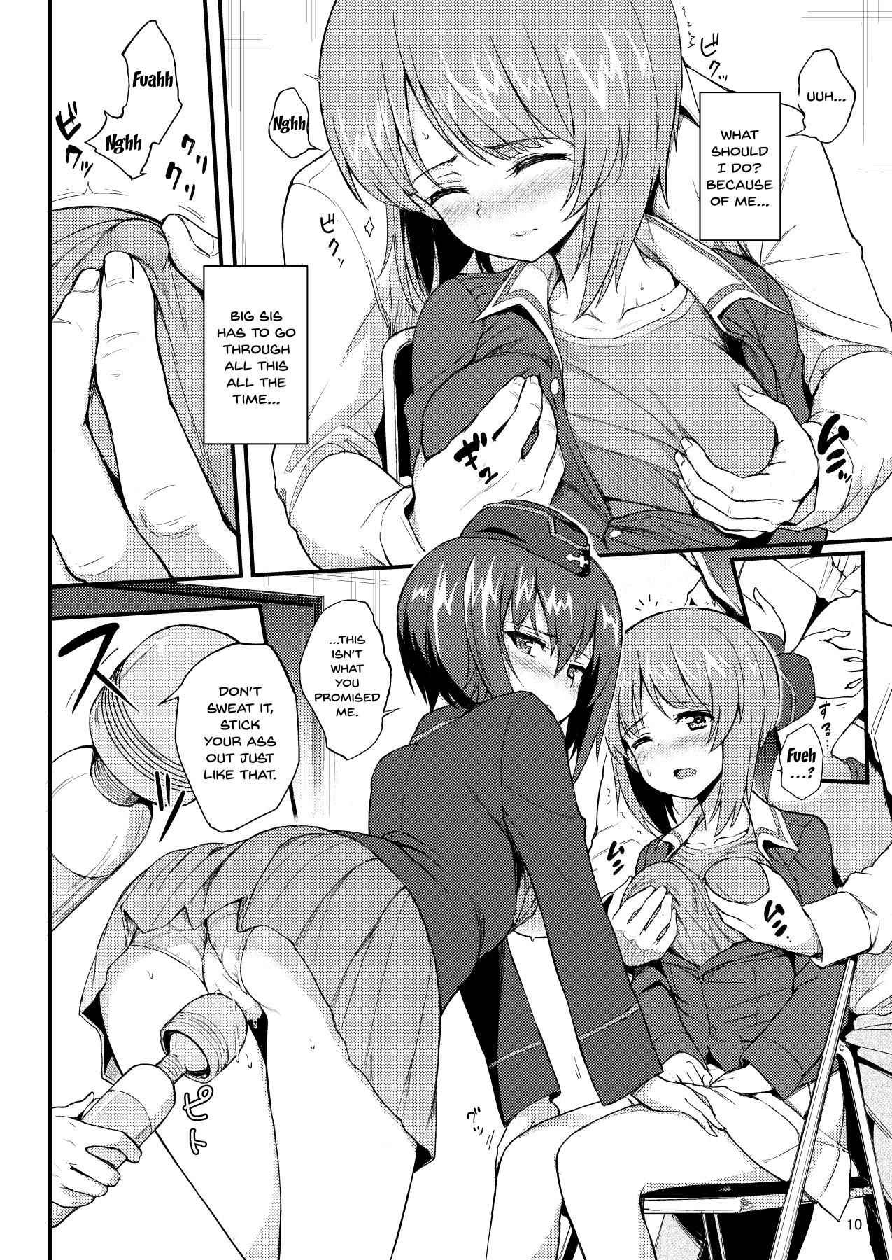 [Kyockchokyock (Kyockcho)] Nishizumi Shimai Ryoujoku | Nishizumi Sisters Sexual Assault (Girls und Panzer) [English] {Doujins.com} [Digital]