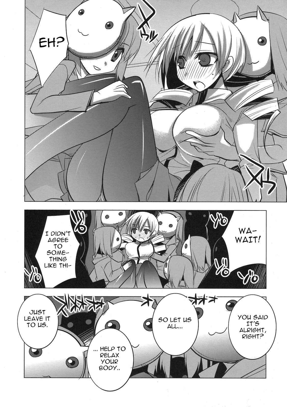 (COMIC1☆5) [DANGER=ZONE (Tokita Monta)] Saikin Seifuku no Mune ga Kitsuku nattekite Okomari no Yousu no Mami-san. (Puella Magi Madoka Magica) [English] [Gagak_Black]