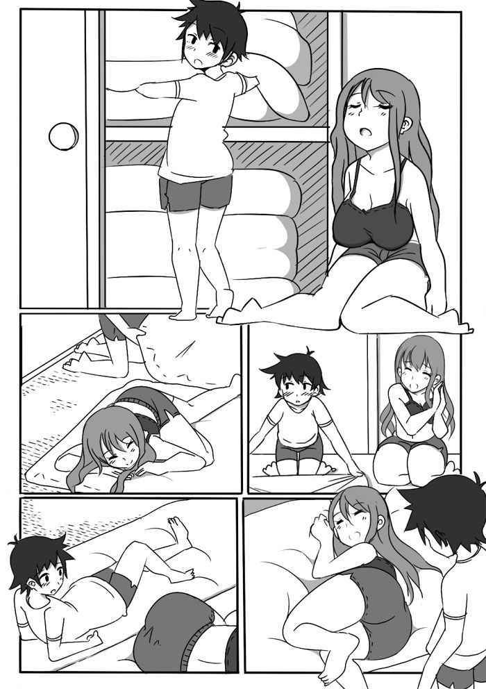 [aaa (nisetsuru)] Pranks on a sleeping older sister