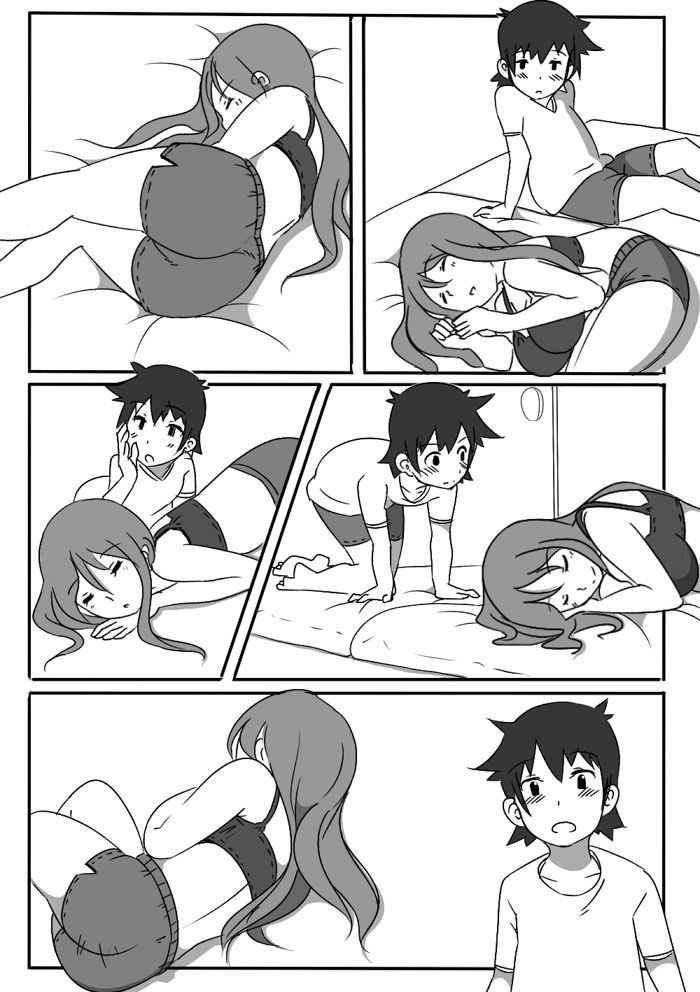 [aaa (nisetsuru)] Pranks on a sleeping older sister