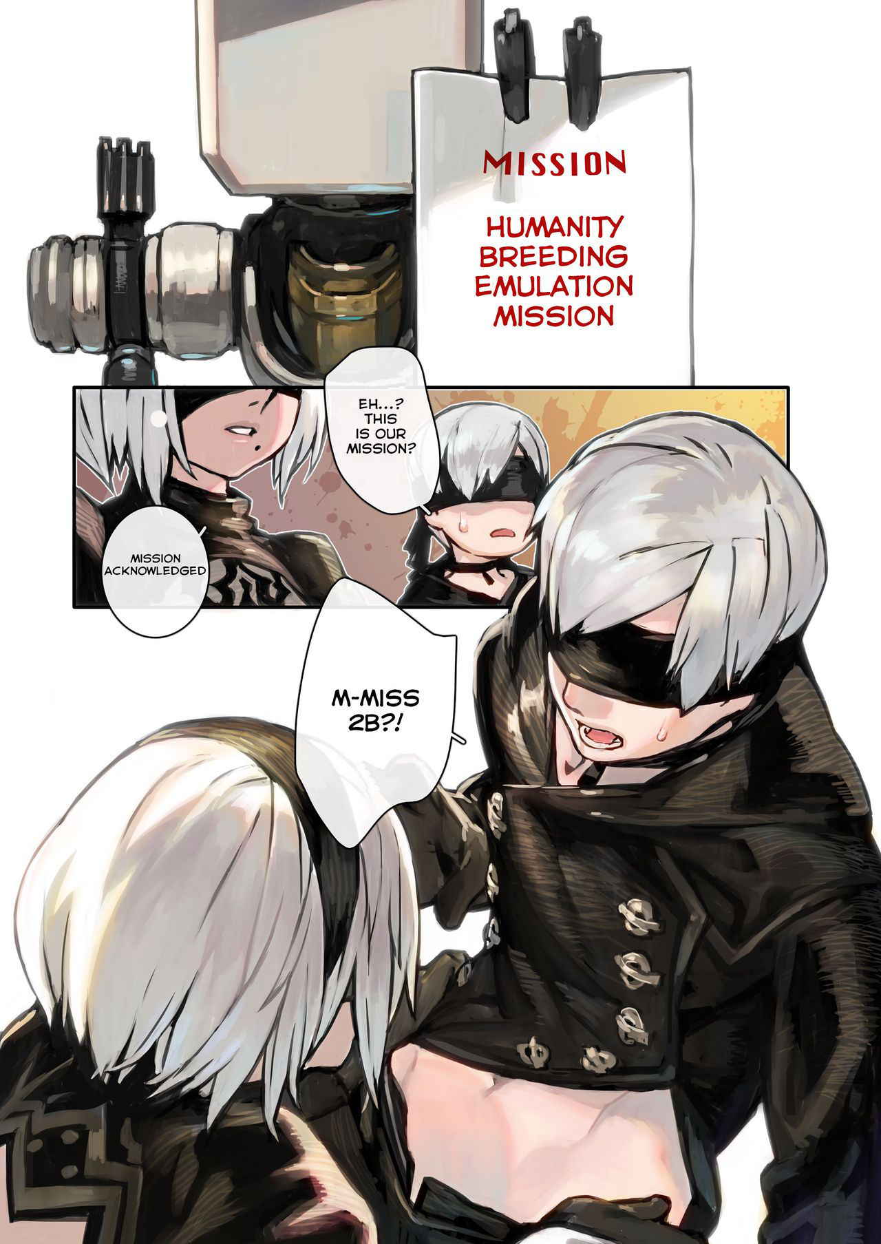 [Aoinhatsu (Aoin)] 2B9S (NieR:Automata) [English] [Thot Patrol]