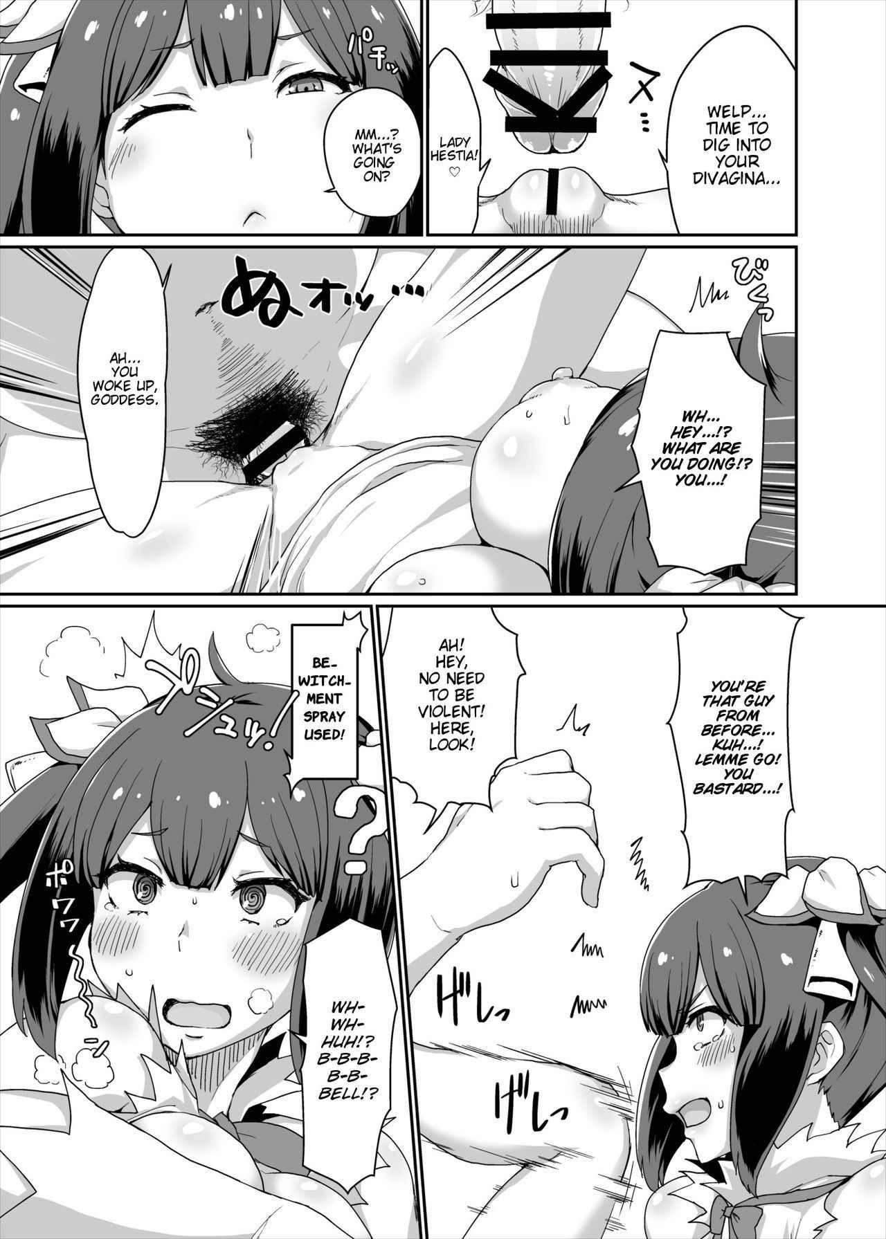 [ParadiseGom (Gorgonzola)] GoddessLife Hestia Hen (Dungeon ni Deai o Motomeru no wa Machigatteiru Darou ka) [English]