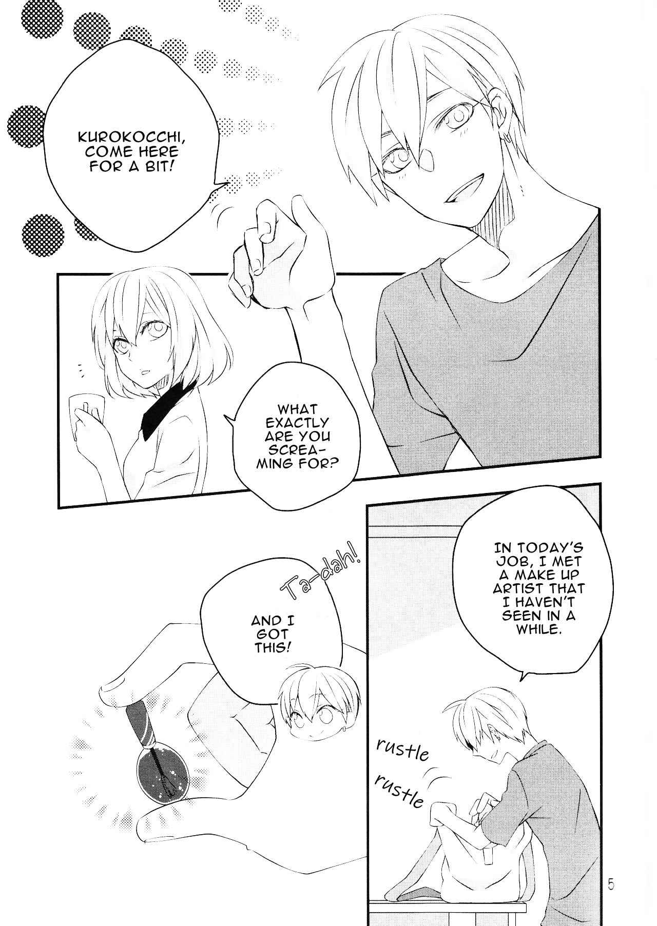 (CCTokyo134) [Dolce (Ichiya)] Pedicure Time (Kuroko no Basuke) [English] [mafy]