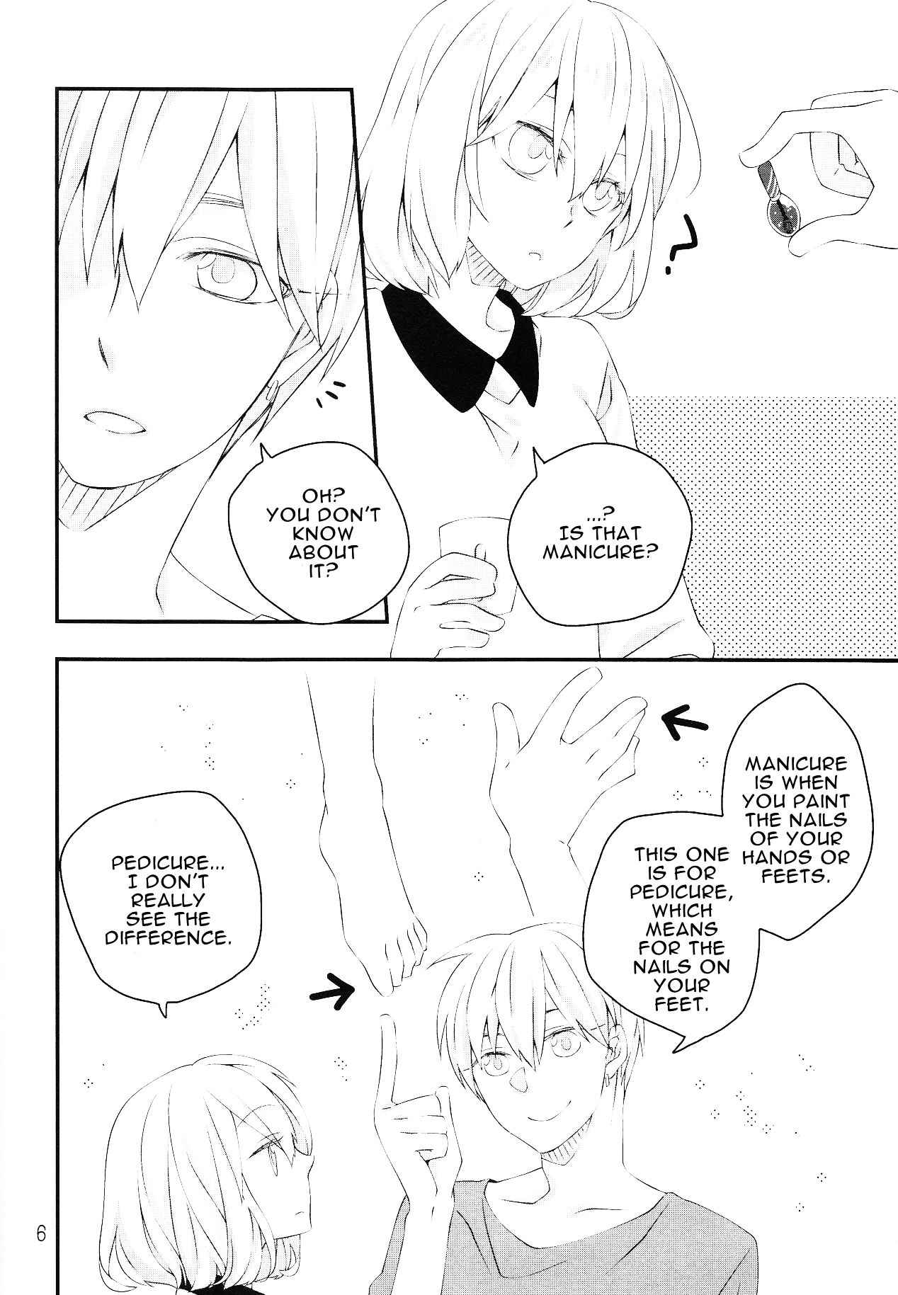 (CCTokyo134) [Dolce (Ichiya)] Pedicure Time (Kuroko no Basuke) [English] [mafy]