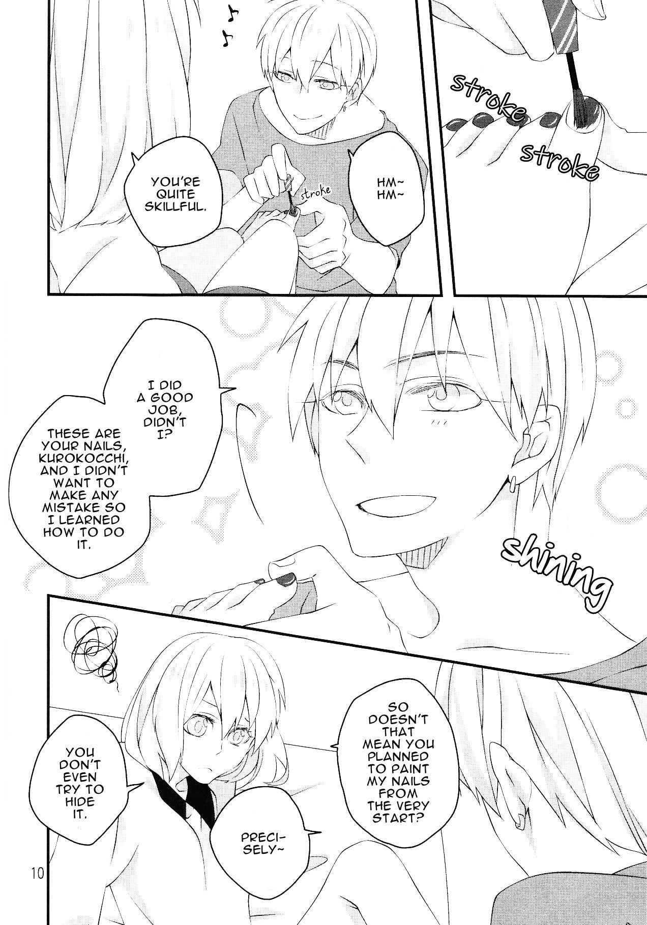 (CCTokyo134) [Dolce (Ichiya)] Pedicure Time (Kuroko no Basuke) [English] [mafy]